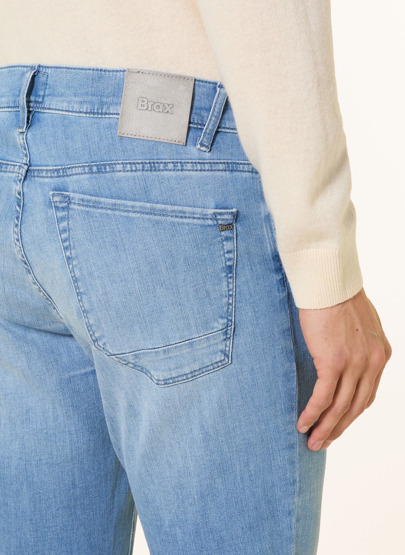 BRAX Jeans CHUCK Regular Fit: 27 SKY BLUE USED