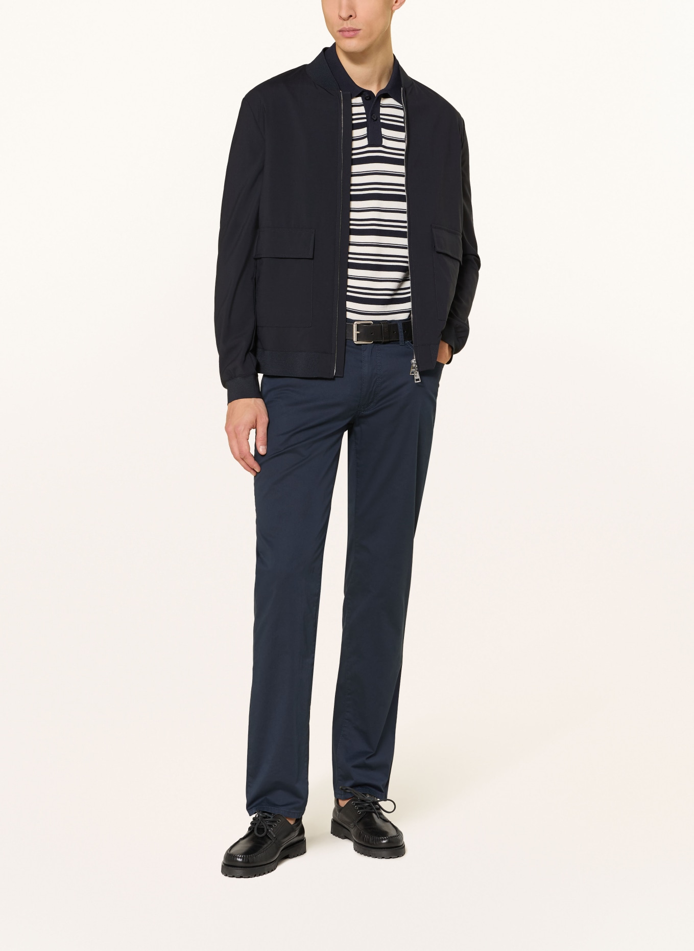 BRAX Hose CADIZ Slim Fit: DUNKELBLAU