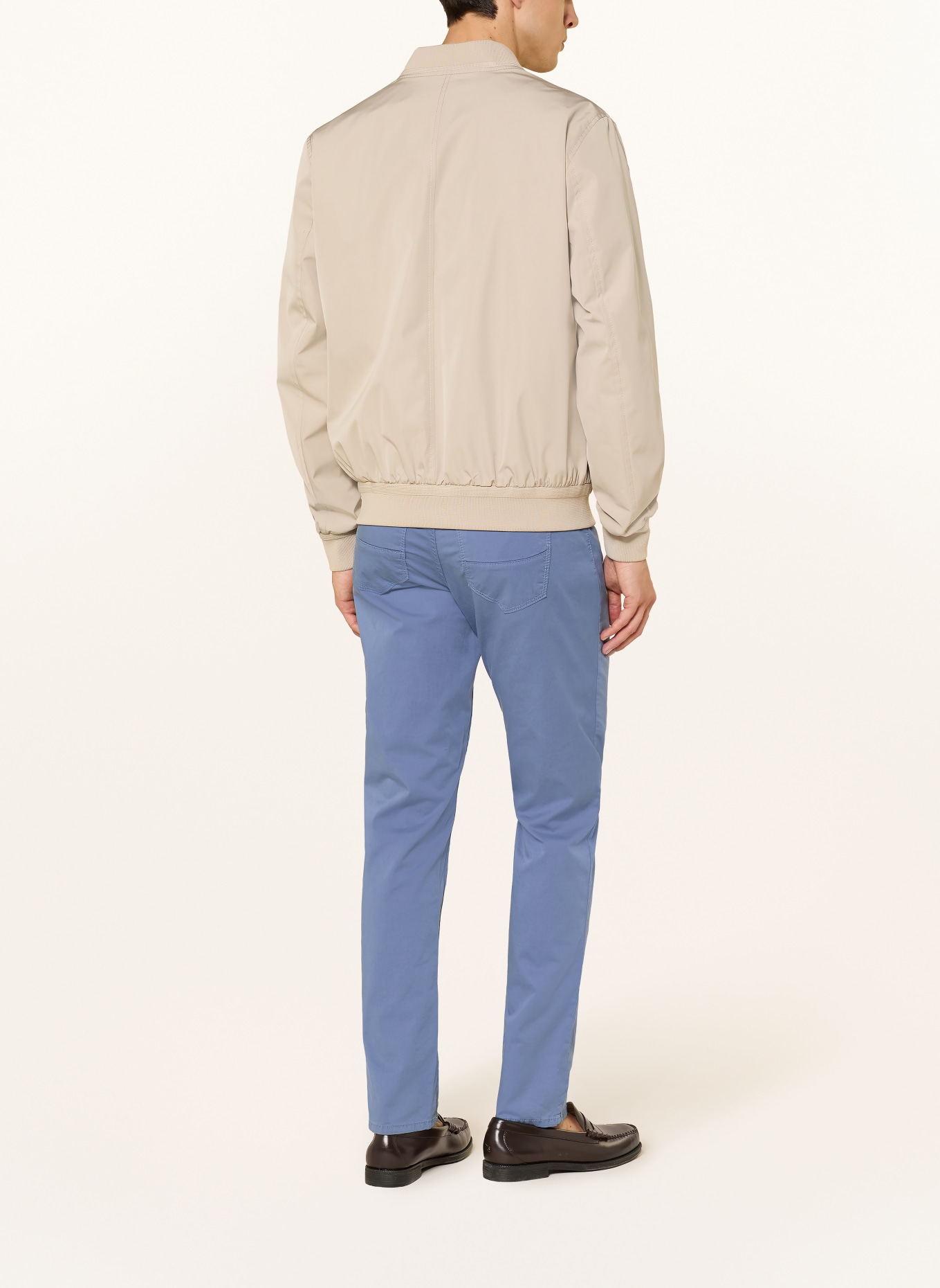 BRAX Kalhoty CADIZ Slim Fit: MODRÁ