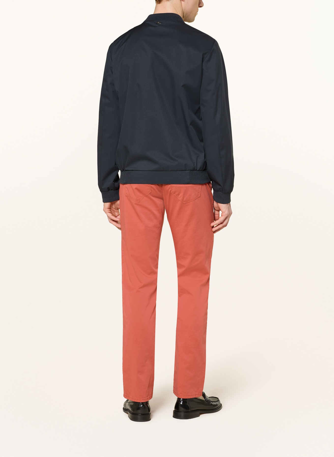 BRAX Kalhoty CADIZ Slim Fit: ČERVENÁ