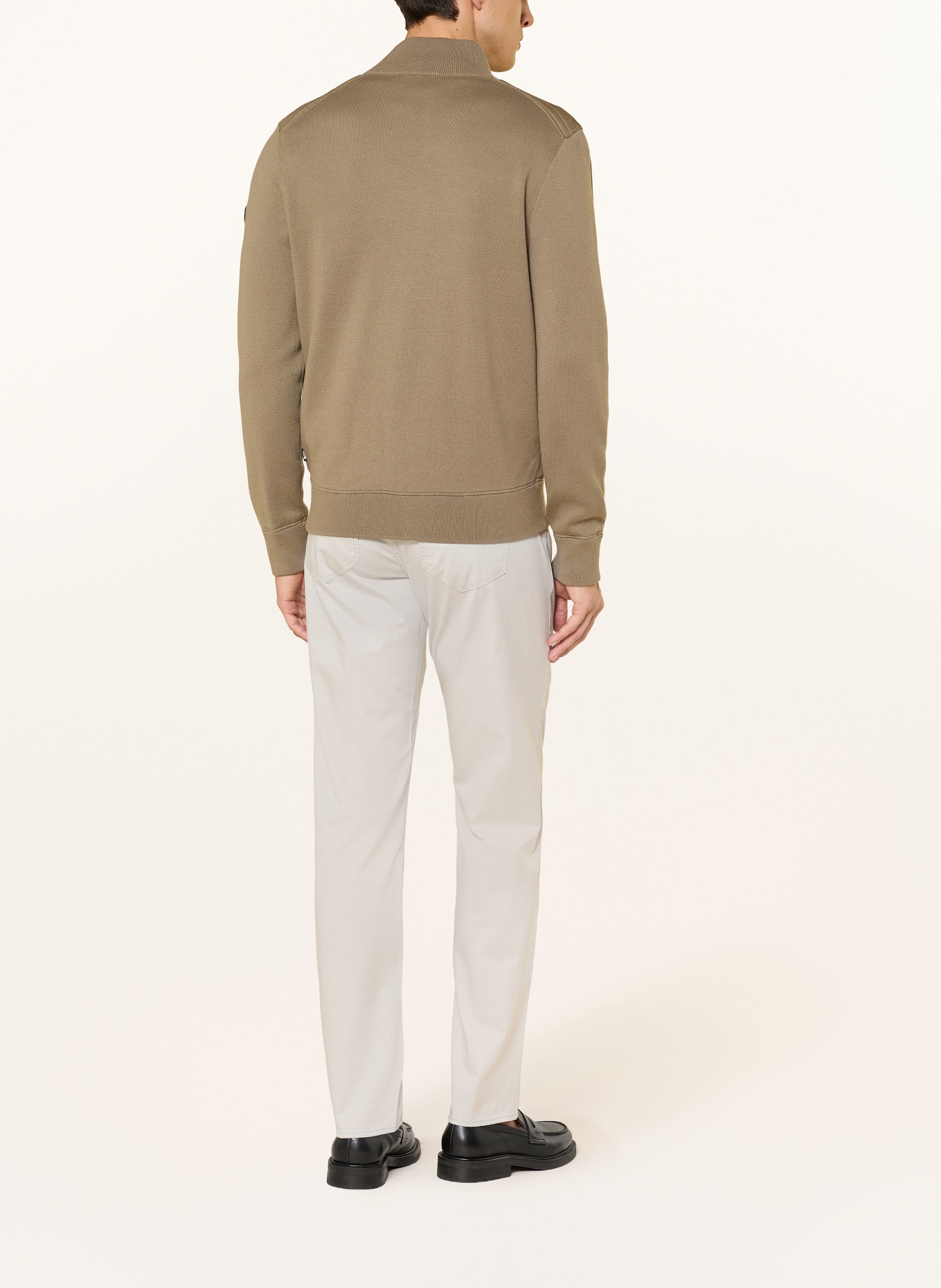 BRAX Chino CADIZ U Slim Fit: SVĚTLE ŠEDÁ