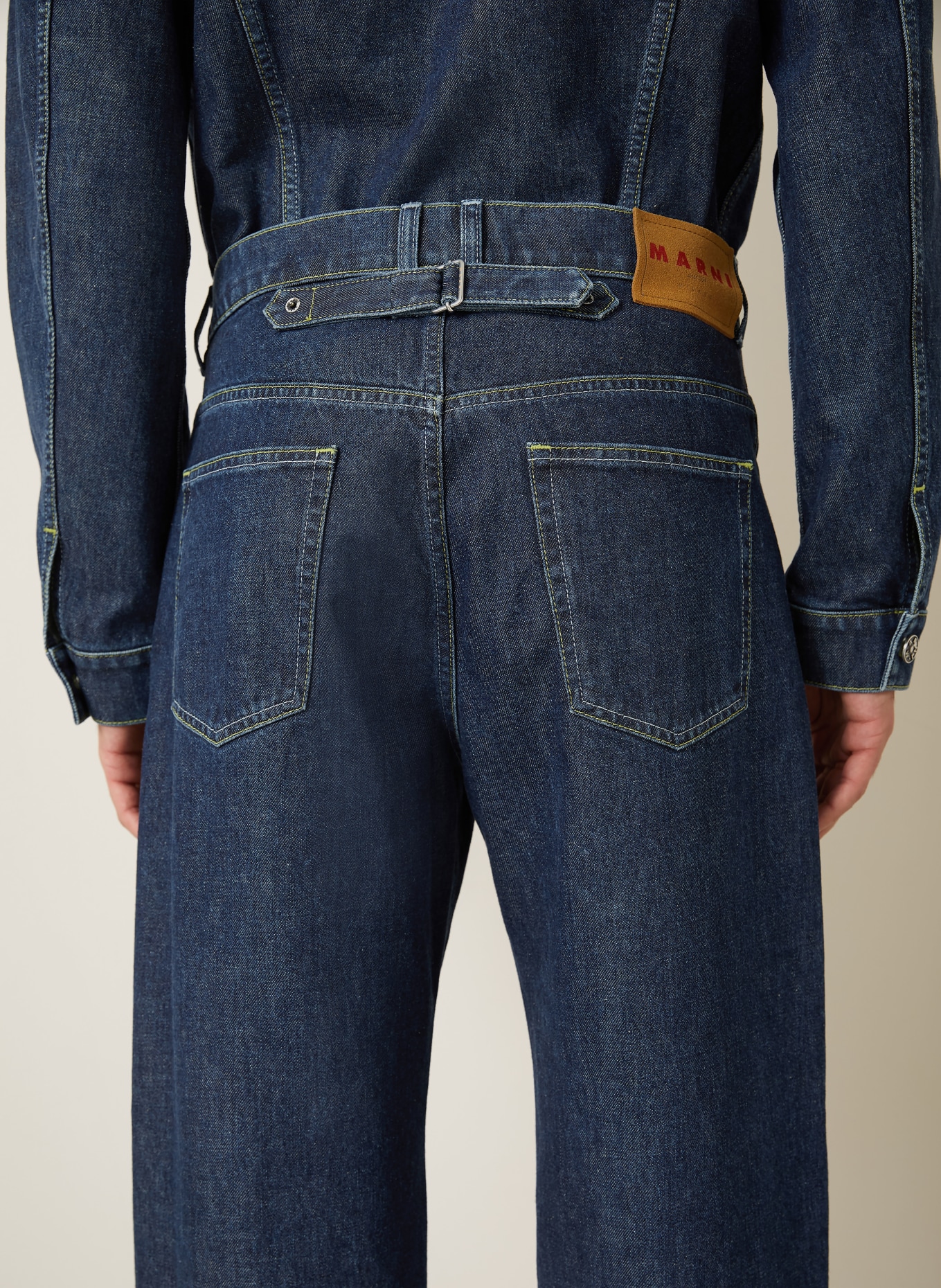 MARNI Jeans Regular Fit: WSB99 BLUBLACK