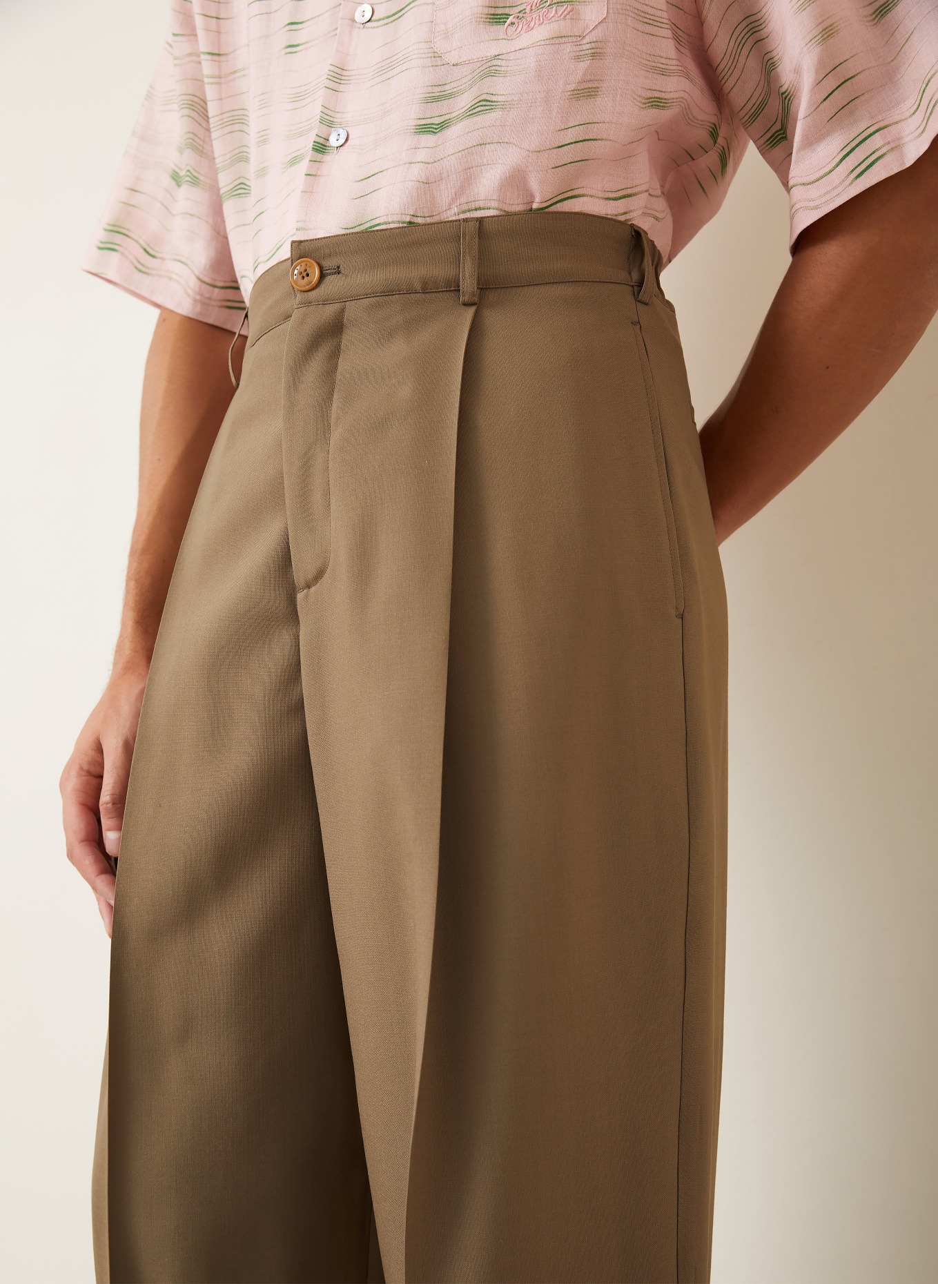 MARNI Chino Regular Fit: BRAUN