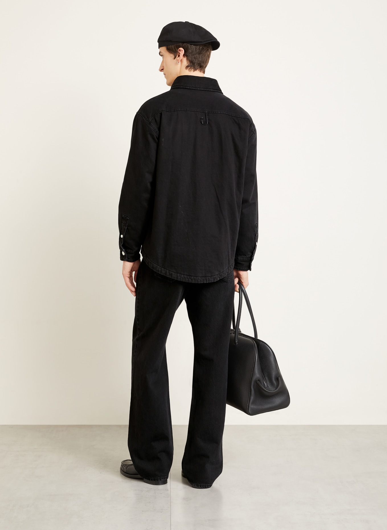 JACQUEMUS Dżinsy LE PAYSAN Regular Fit: 990 BLACK