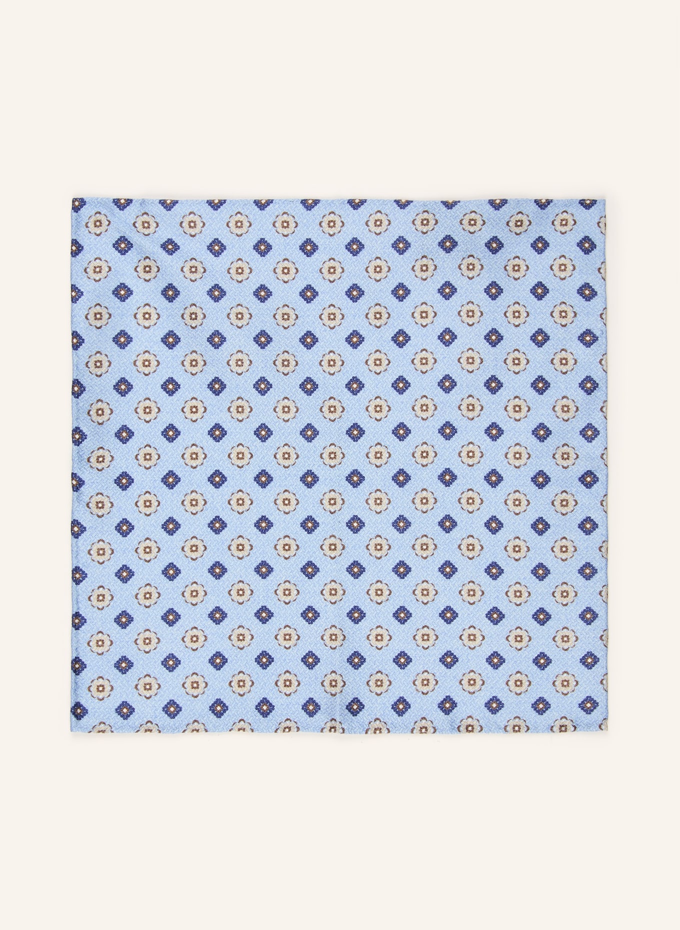 OLYMP poszetka: JASNONIEBIESKI / BEŻOWY / NIEBIESKI