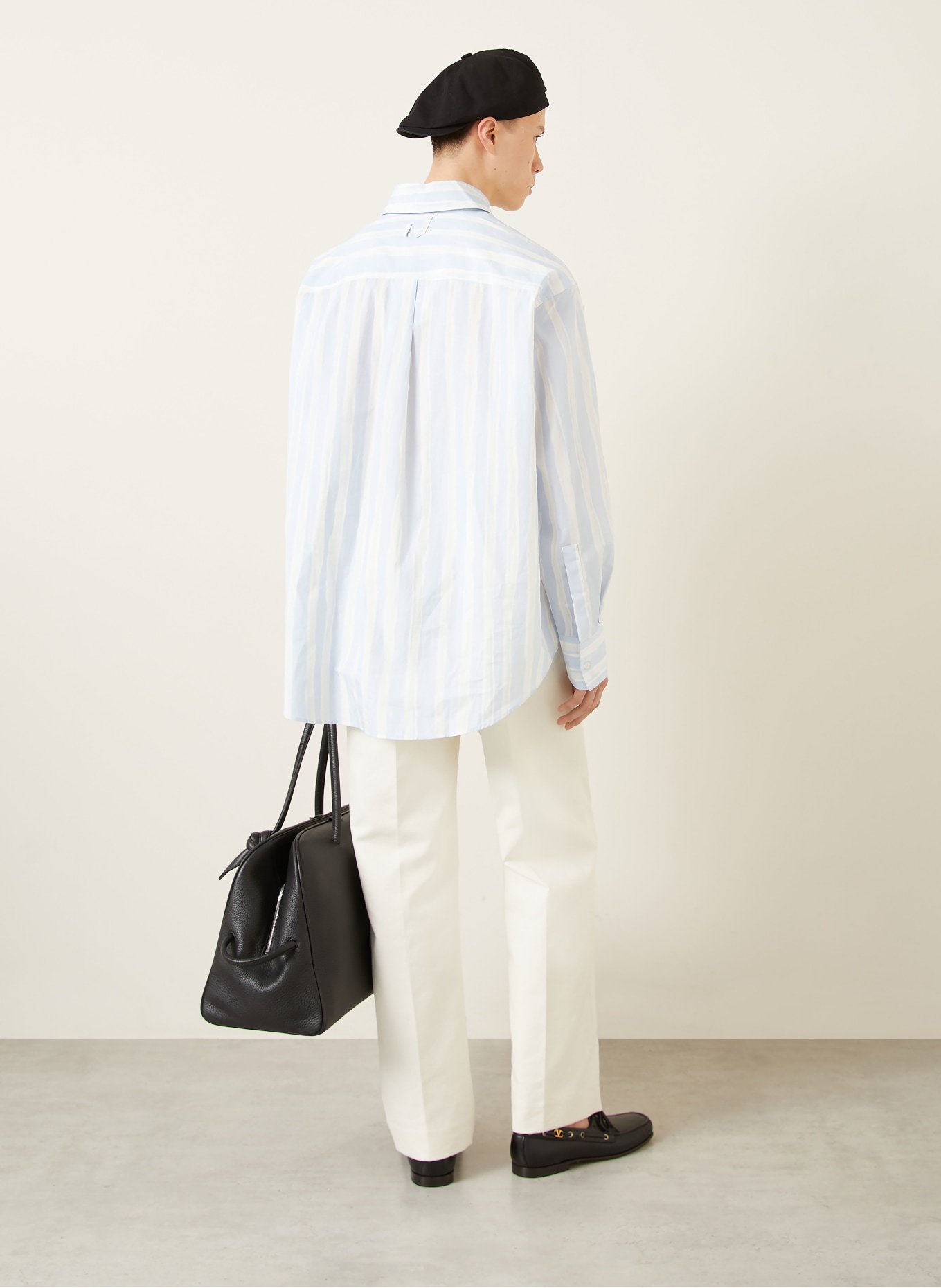 JACQUEMUS Hemd LE PAYSAN Comfort Fit: HELLBLAU / WEISS