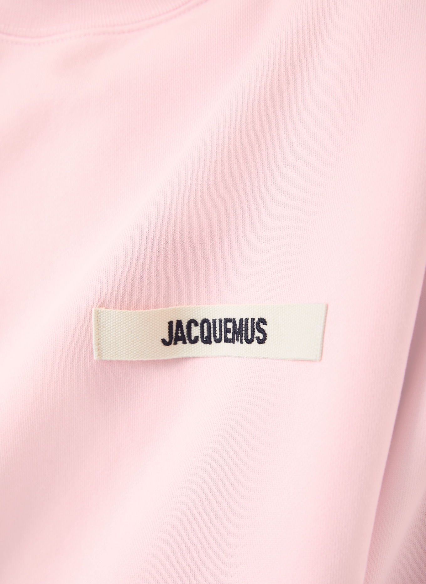 JACQUEMUS Sweatshirt LE SWEATSHIRT GROS GRAIN: ROSA