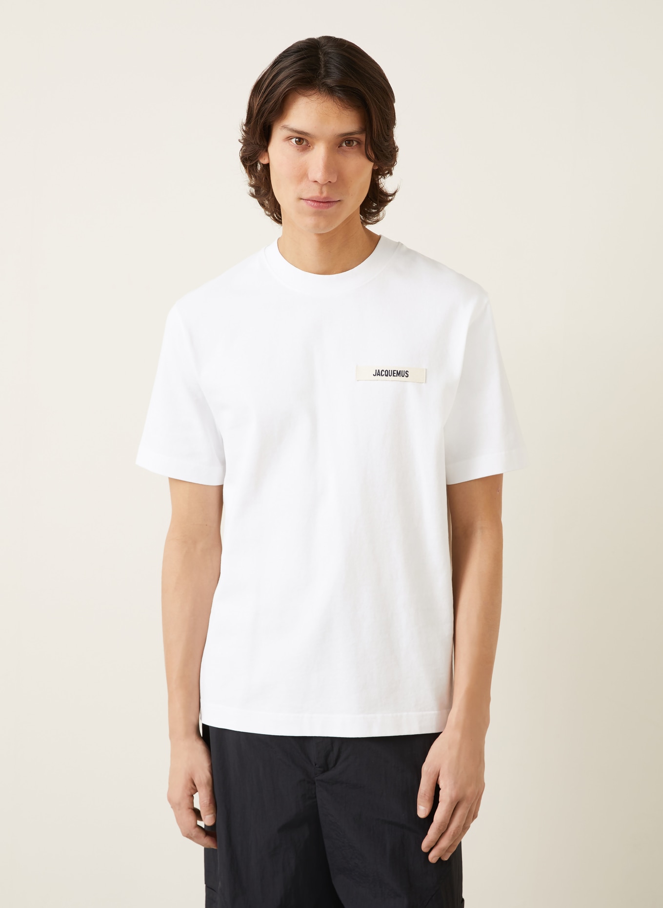 JACQUEMUS T-Shirt LE TSHIRT GROS GRAIN: WEISS
