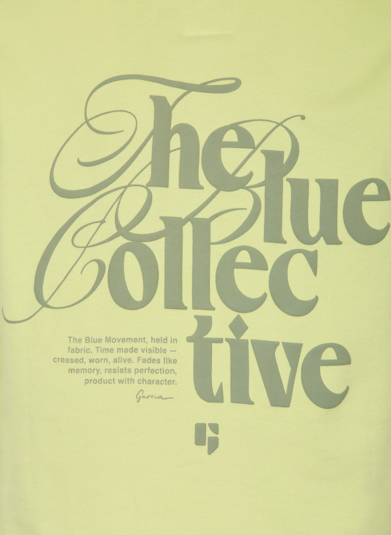 GARCIA hoodie: LIGHT YELLOW