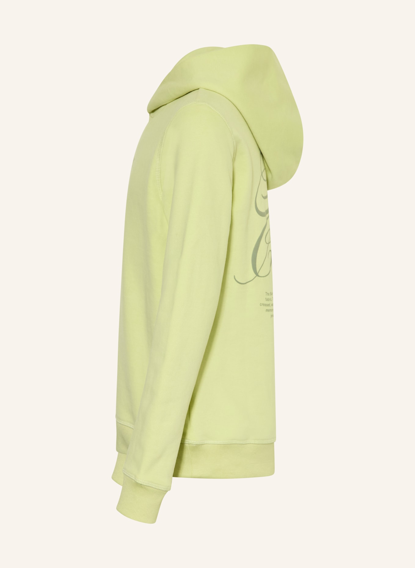 GARCIA hoodie: LIGHT YELLOW