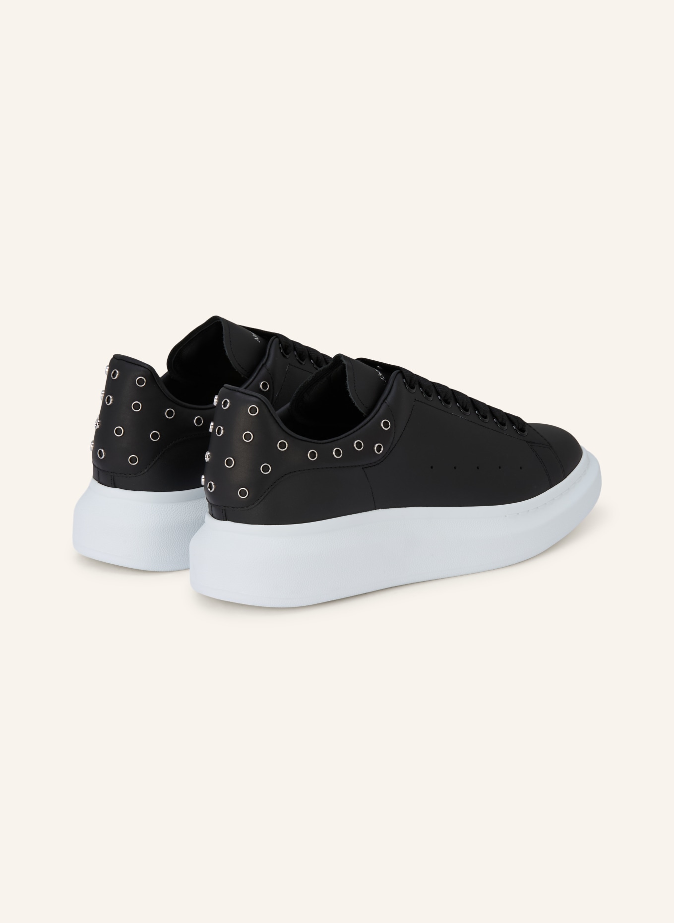 McQUEEN Sneaker mit Nieten: SCHWARZ