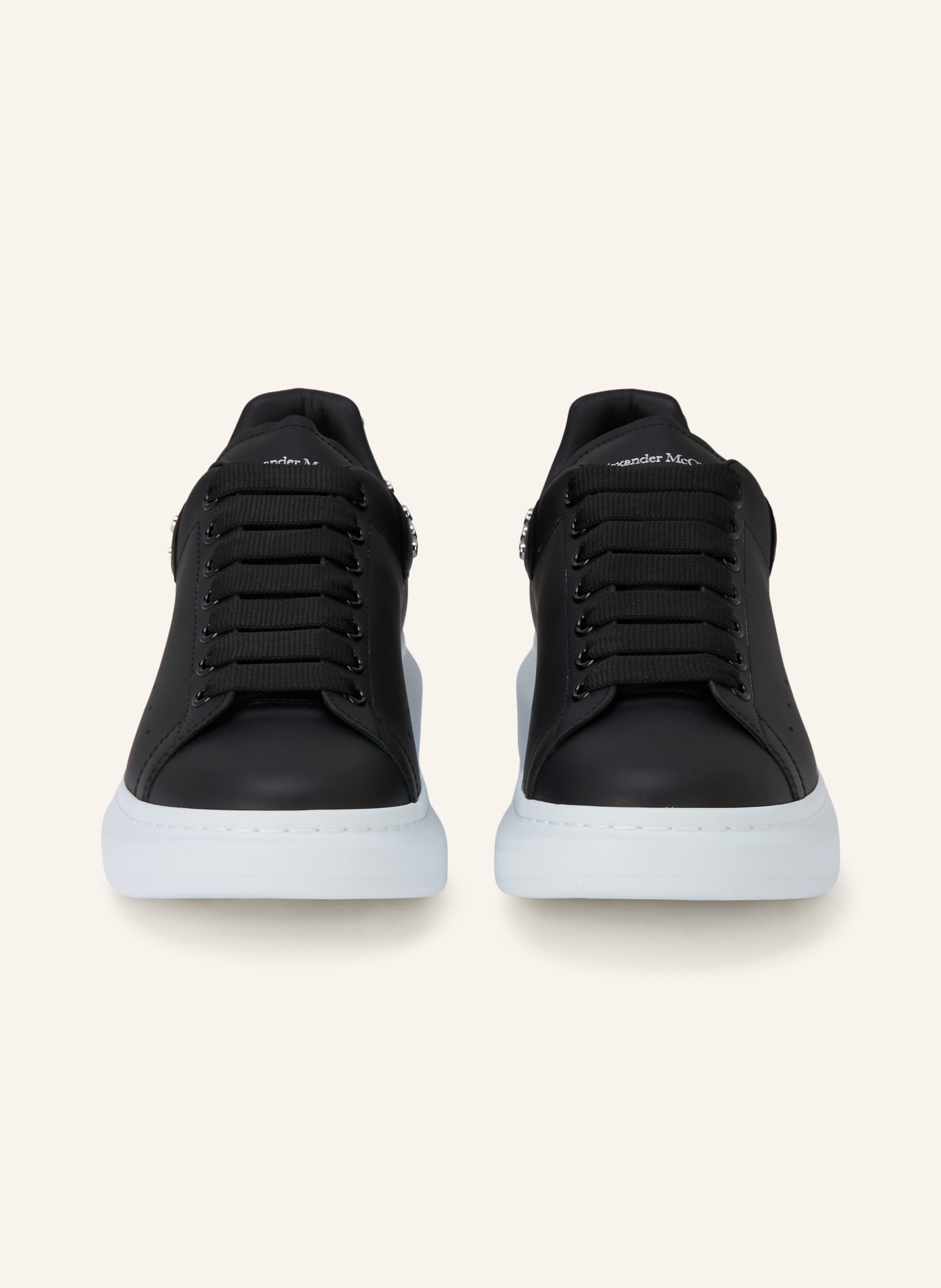 McQUEEN Sneaker mit Nieten: SCHWARZ