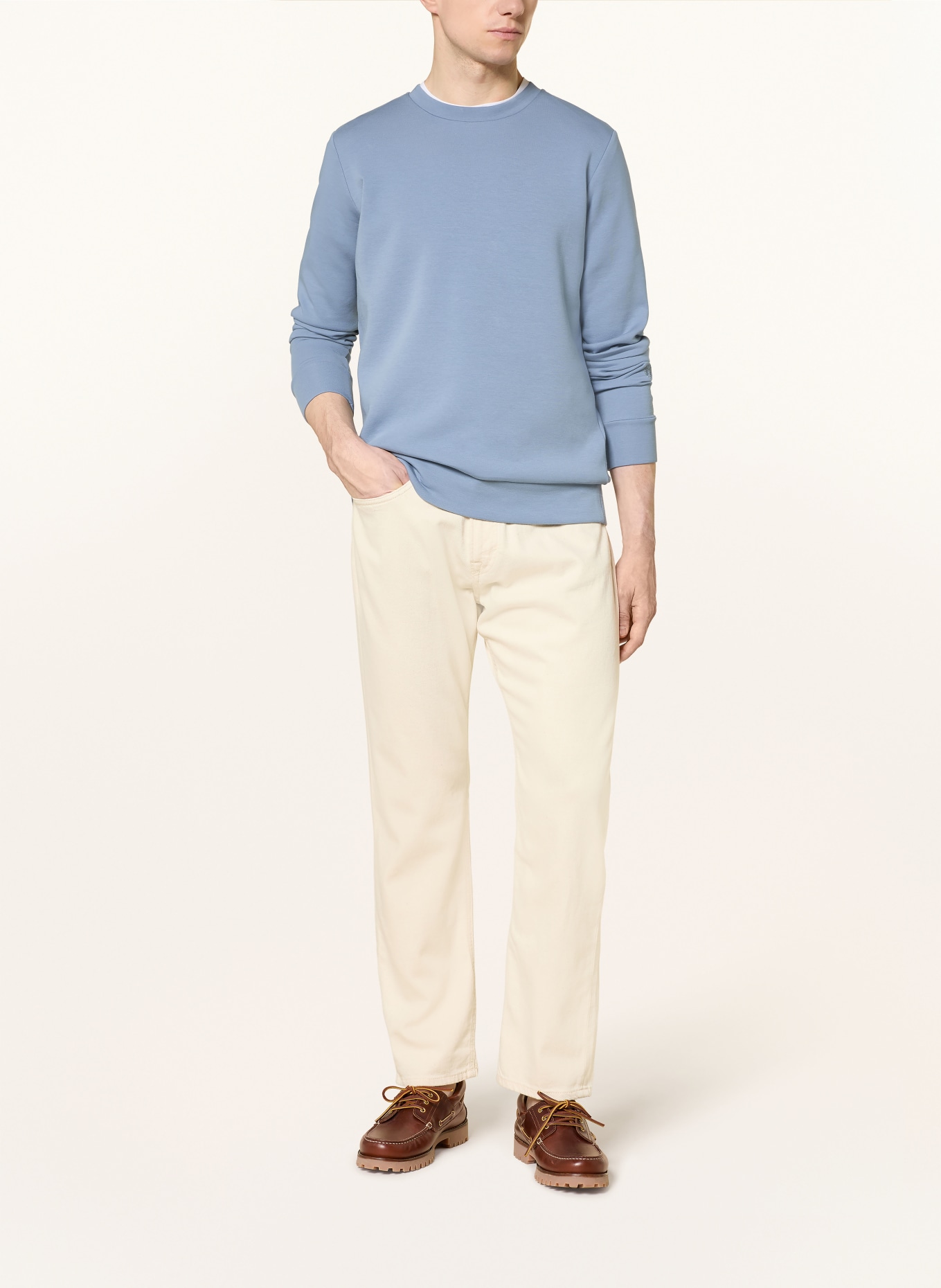 MOS MOSH Gallery Bluza MMGABEL: JASNONIEBIESKI