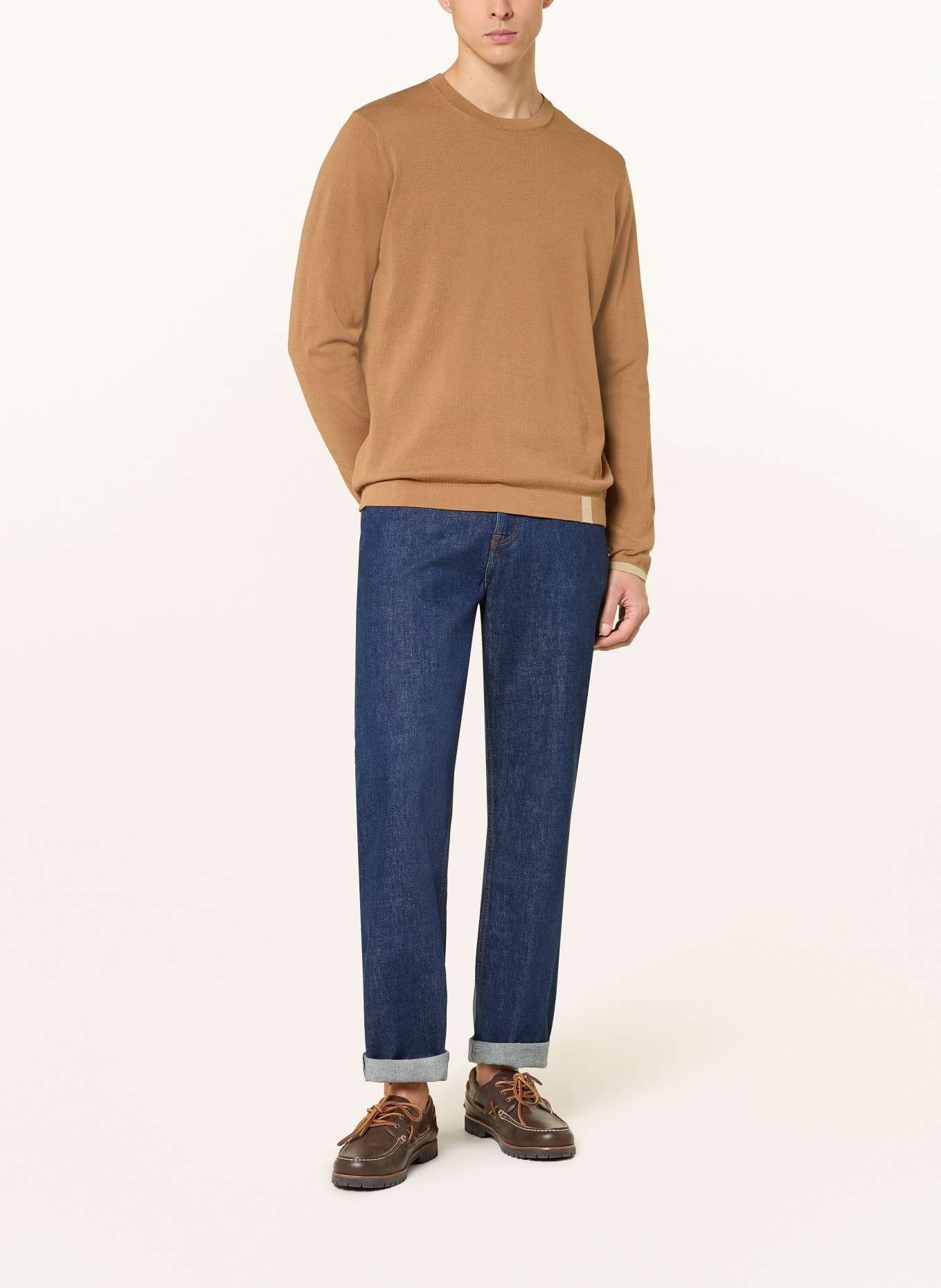 MOS MOSH Gallery Pullover MMGJUSTIN: COGNAC