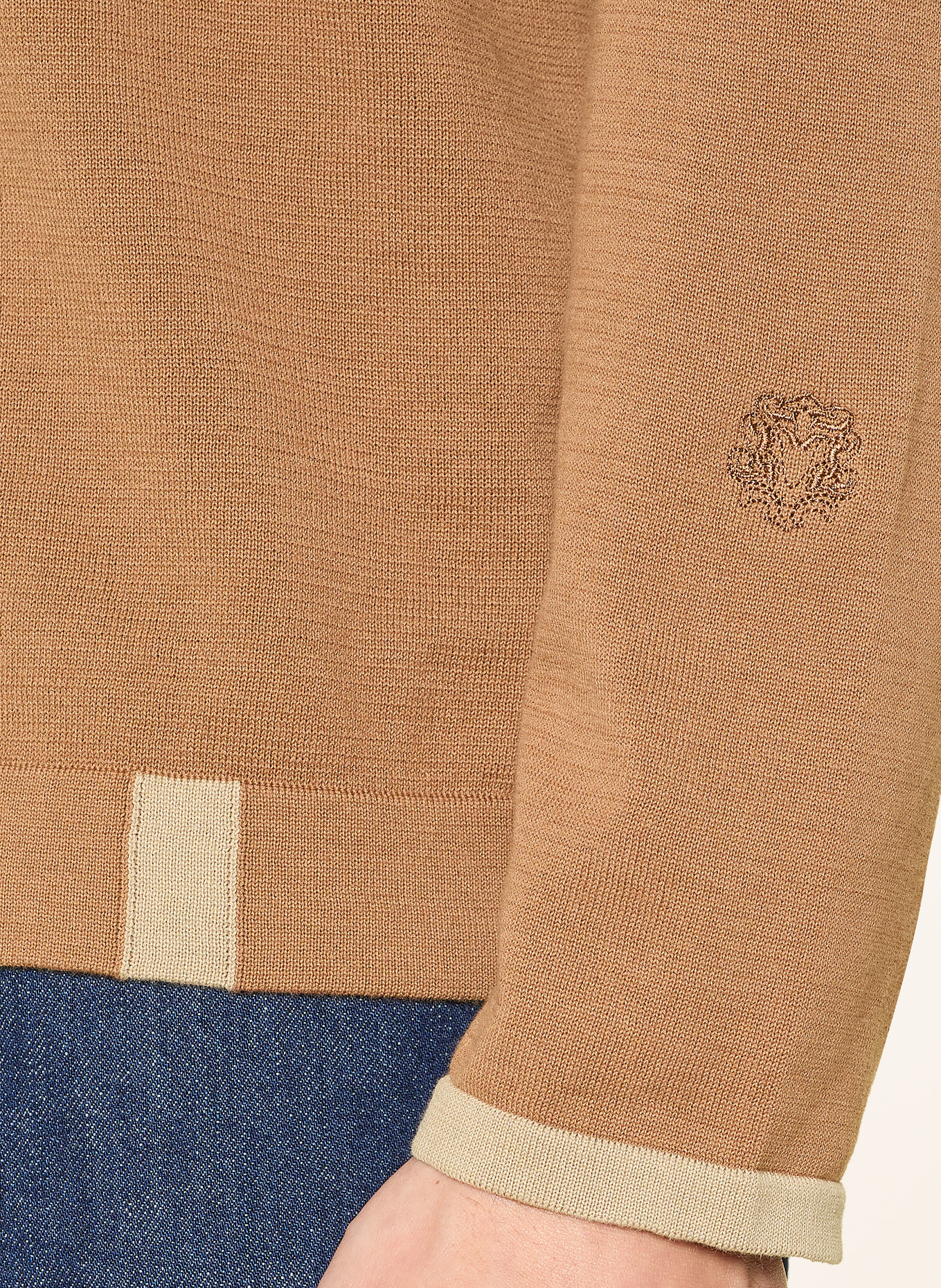 MOS MOSH Gallery Pullover MMGJUSTIN: COGNAC