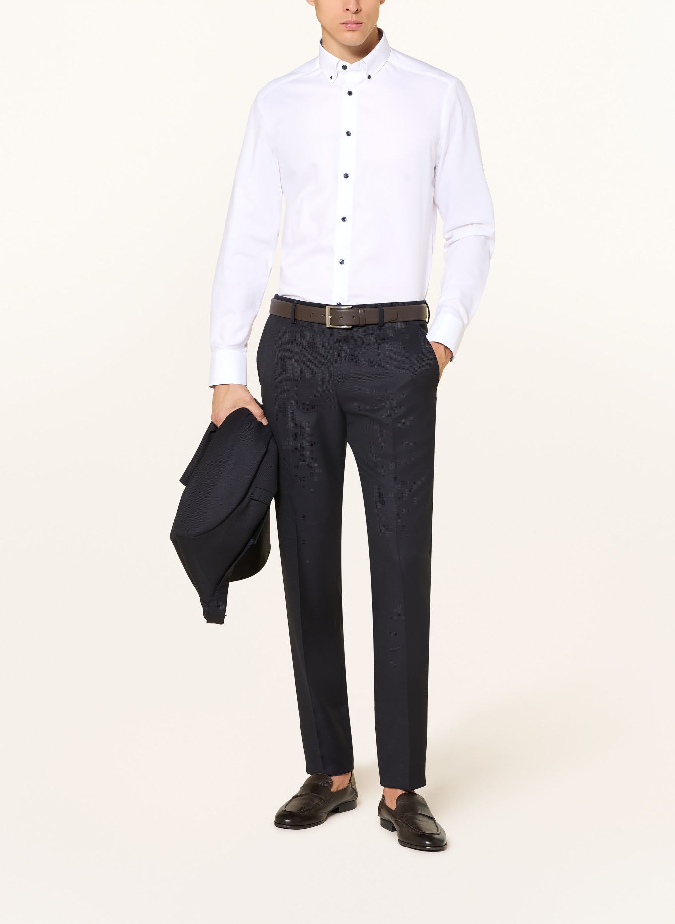 OLYMP Hemd modern fit: WEISS