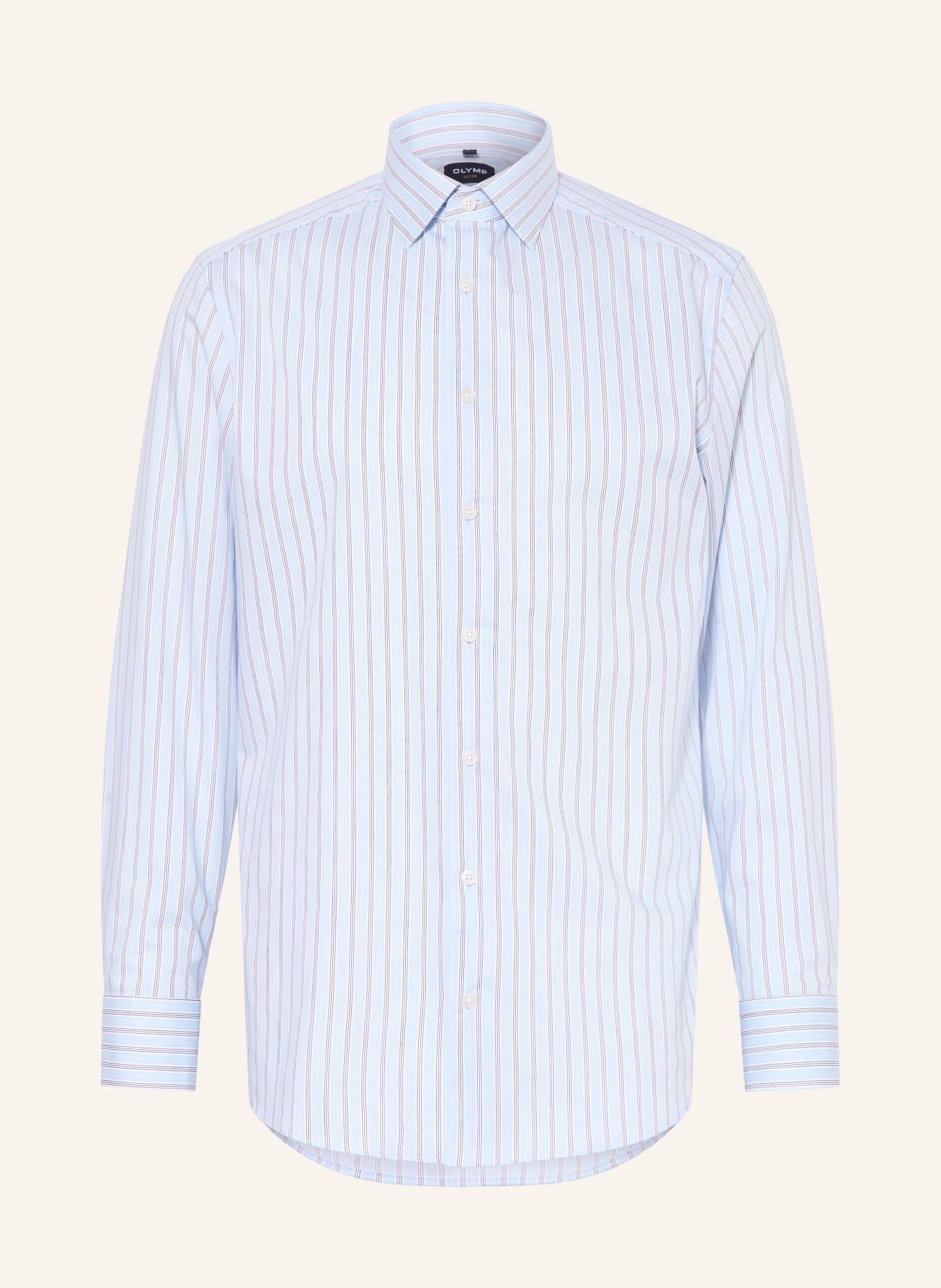 OLYMP Hemd modern fit: HELLBLAU / WEISS / SCHWARZ