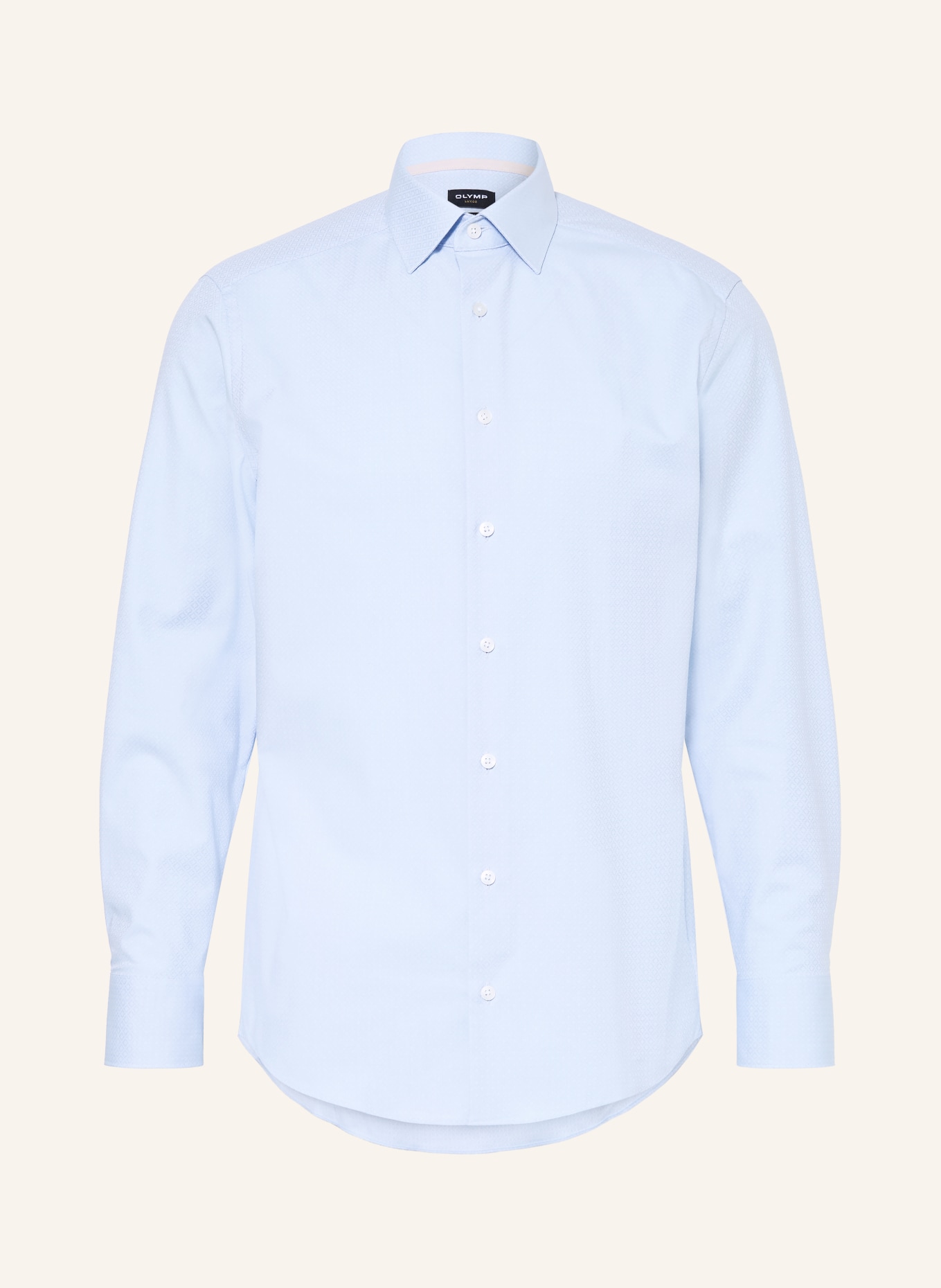 OLYMP Hemd modern fit: HELLBLAU