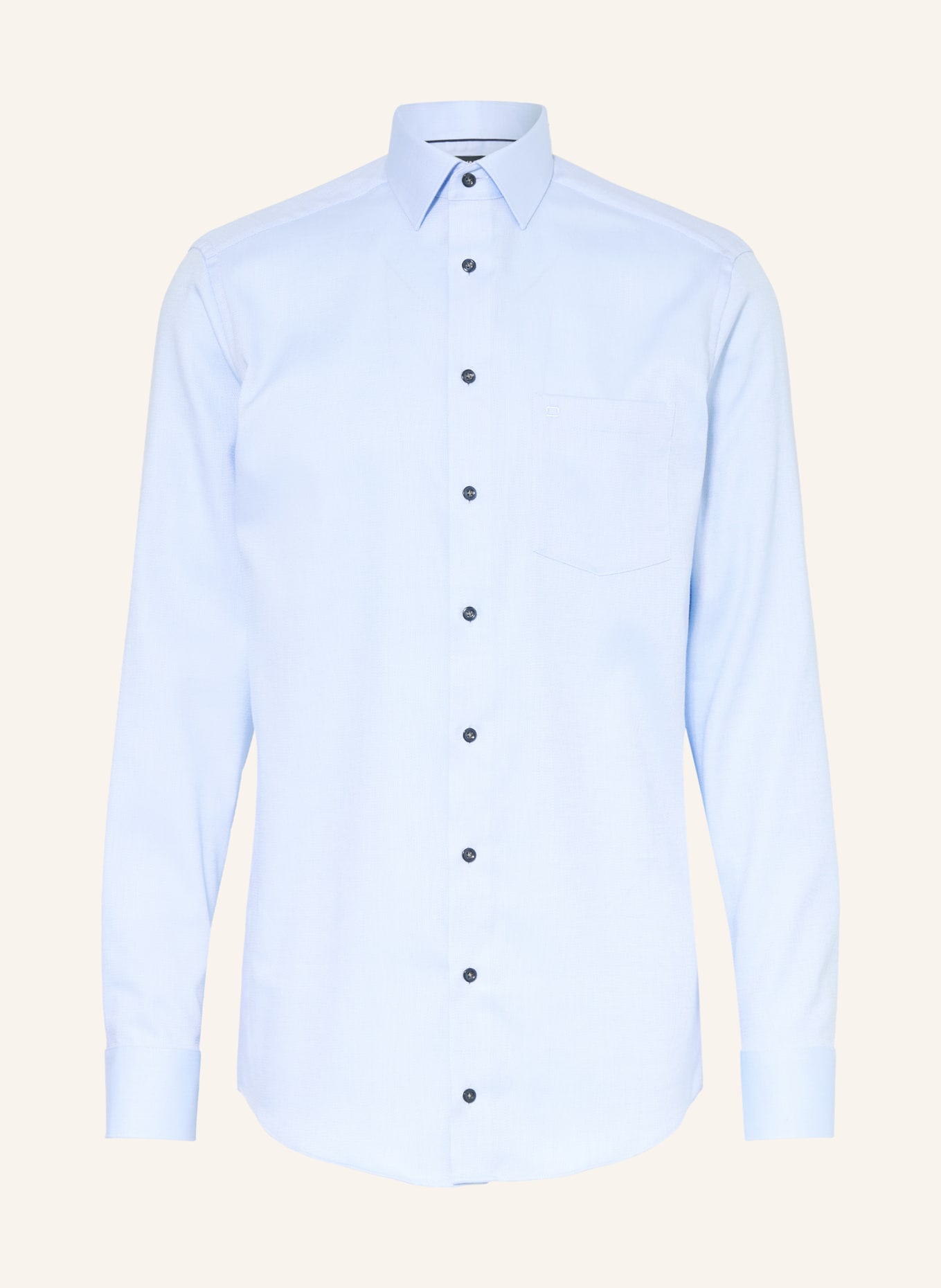 OLYMP Koszula o nowoczesnym kroju: JASNONIEBIESKI