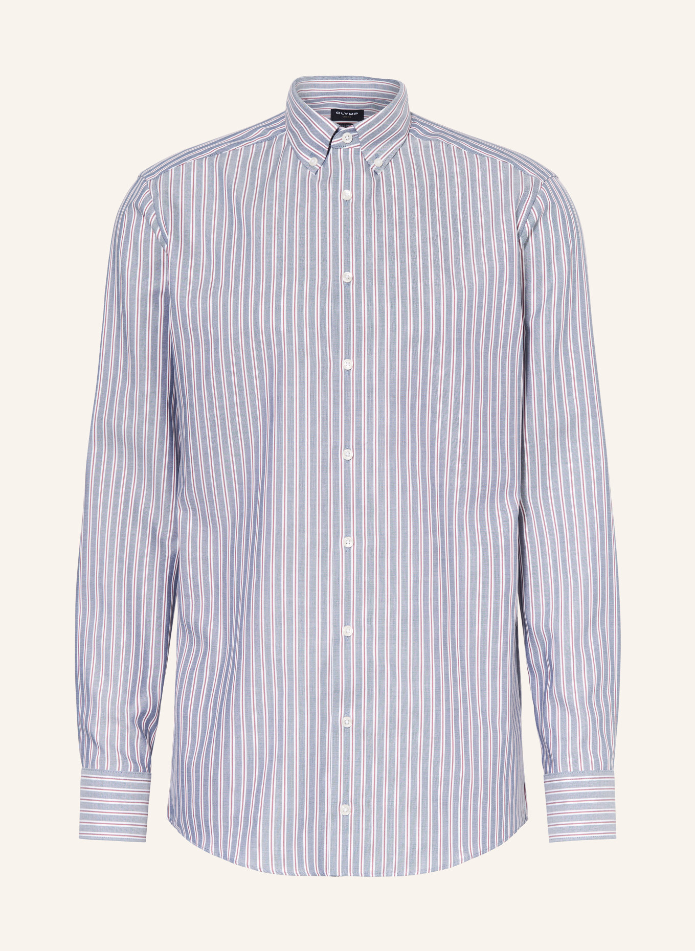 OLYMP Chemise Luxor coupe moderne: BLEU / ROUGE / BLANC