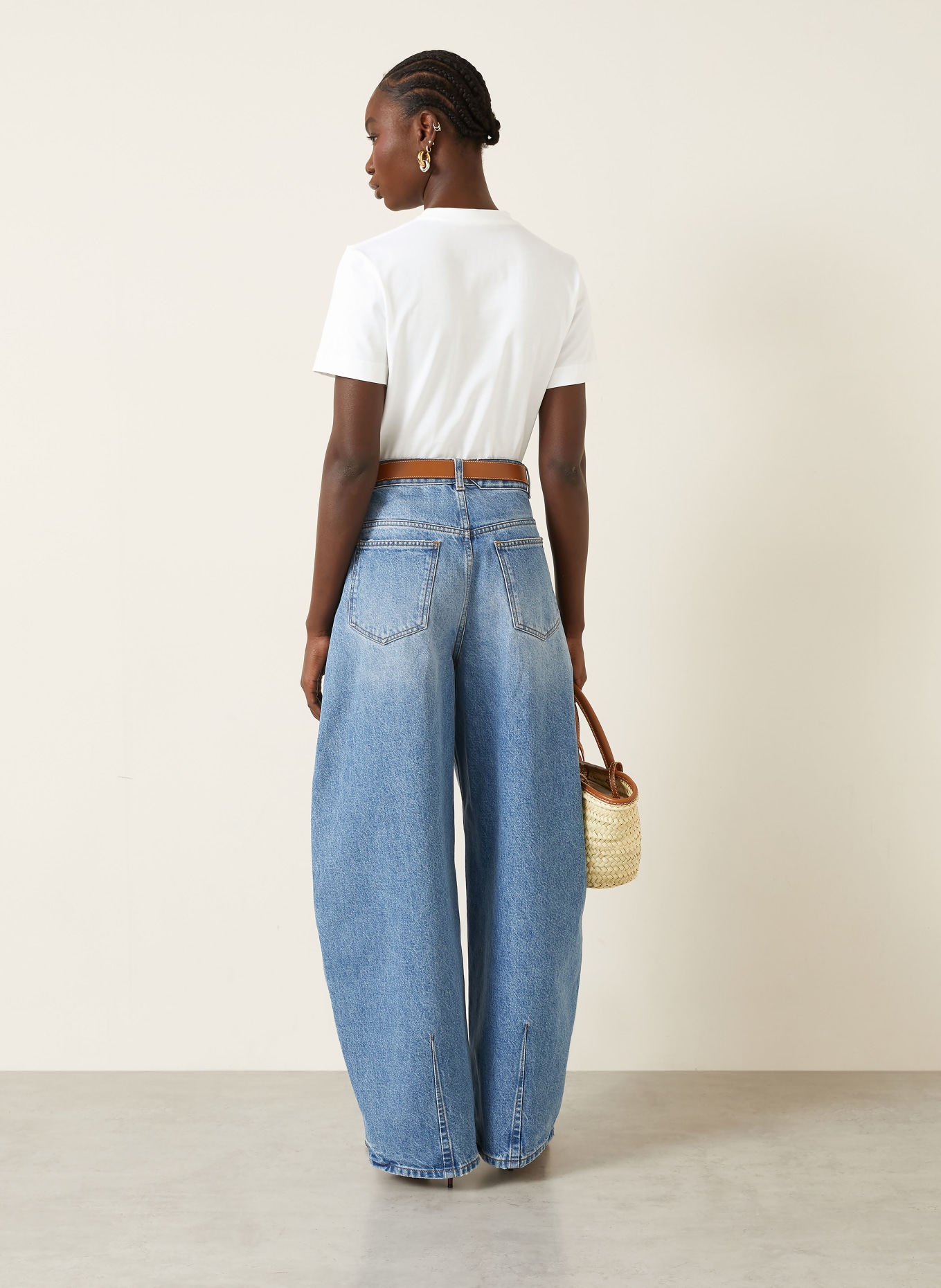 JACQUEMUS T-Shirt LE T-SHIRT GROS GRAIN: WEISS