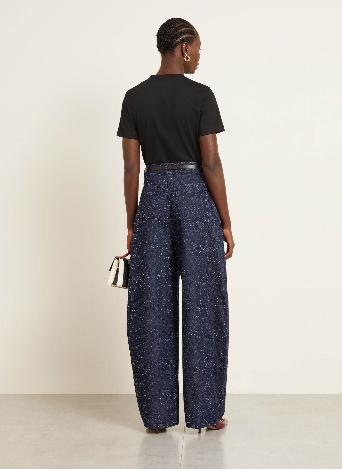 JACQUEMUS T-Shirt LE T-SHIRT GROS GRAIN: SCHWARZ