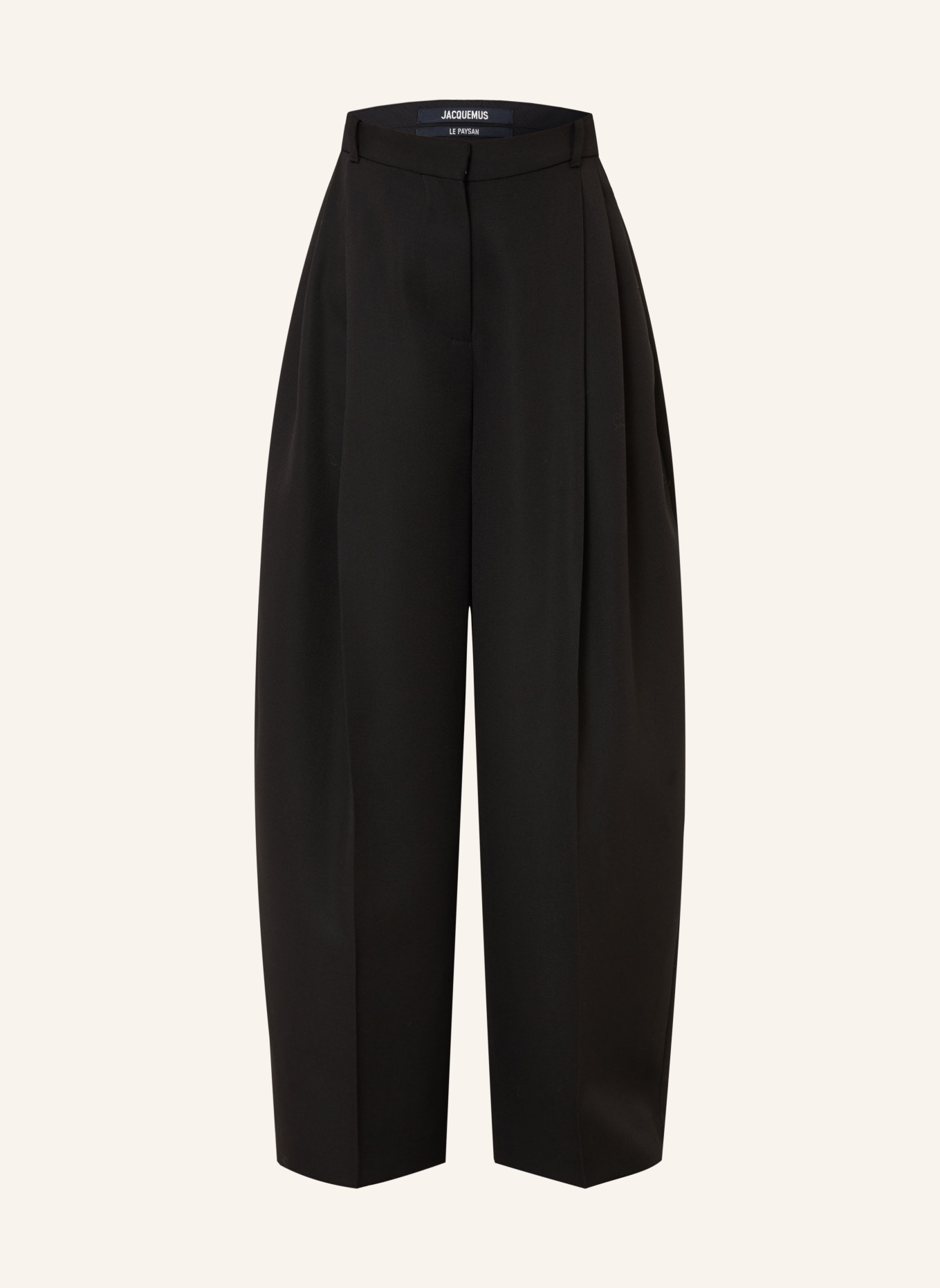 JACQUEMUS Marlenehose LE PANTALON D'HOMME: SCHWARZ