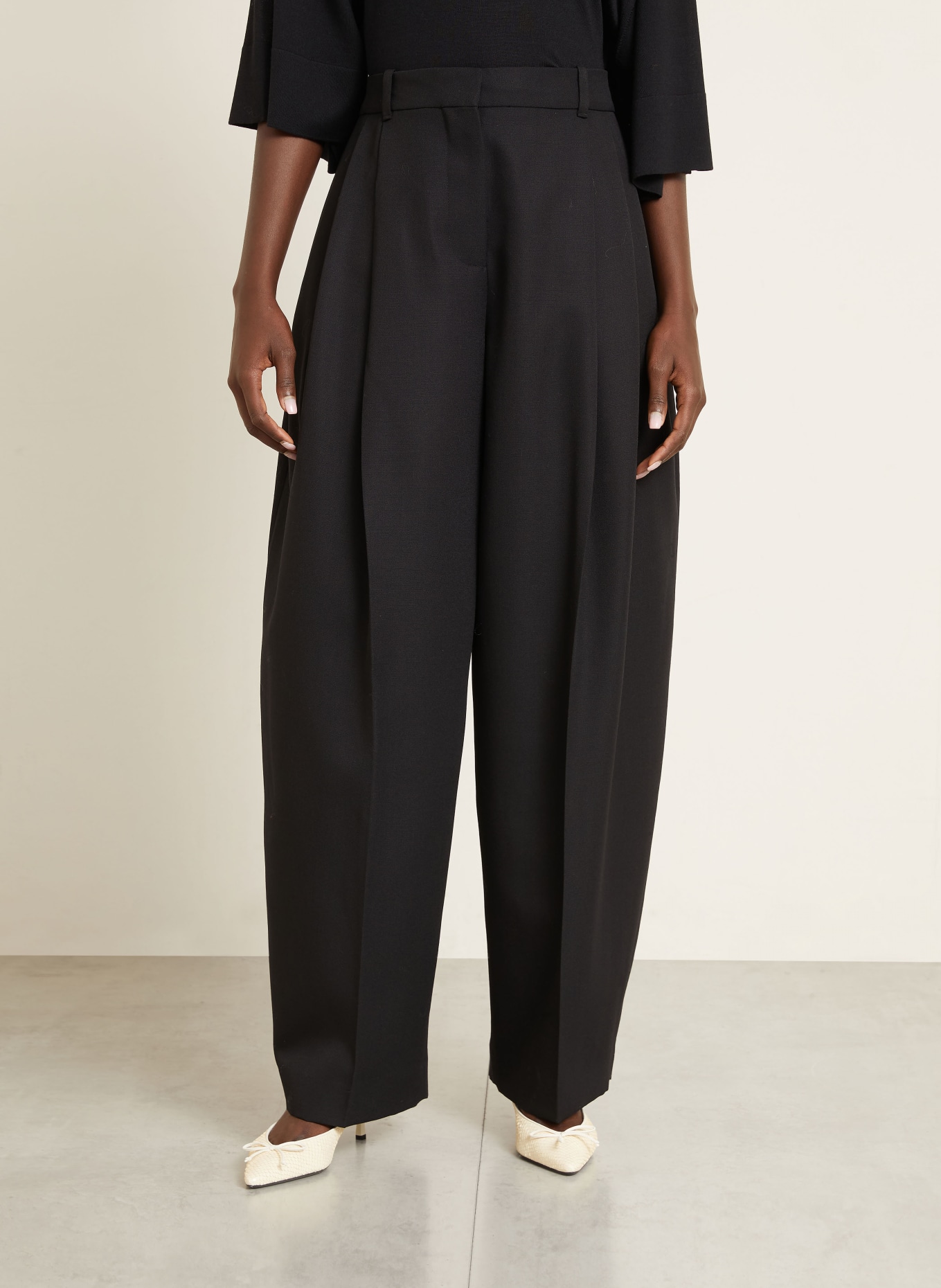 JACQUEMUS Marlenehose LE PANTALON D'HOMME: SCHWARZ