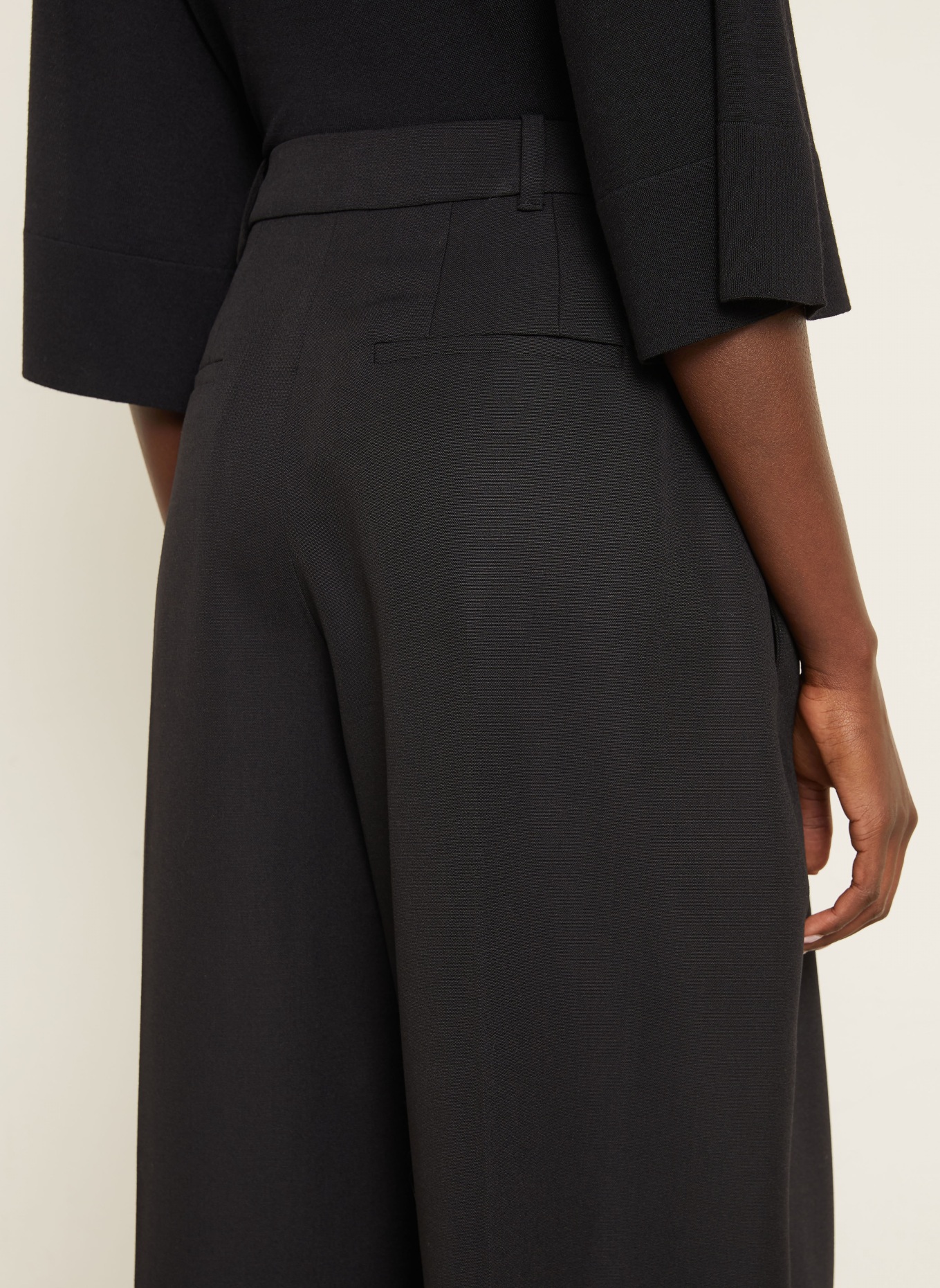 JACQUEMUS Marlenehose LE PANTALON D'HOMME: SCHWARZ