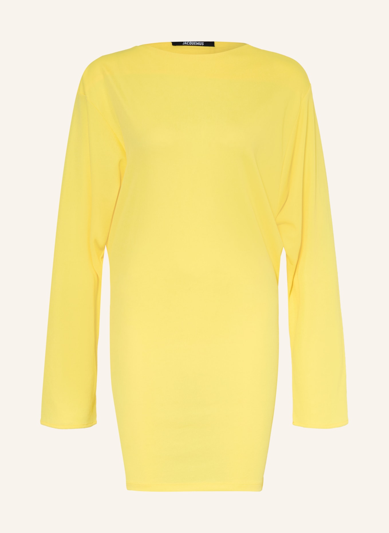 JACQUEMUS Cocktailkleid LA ROBE MISTRAL: GELB