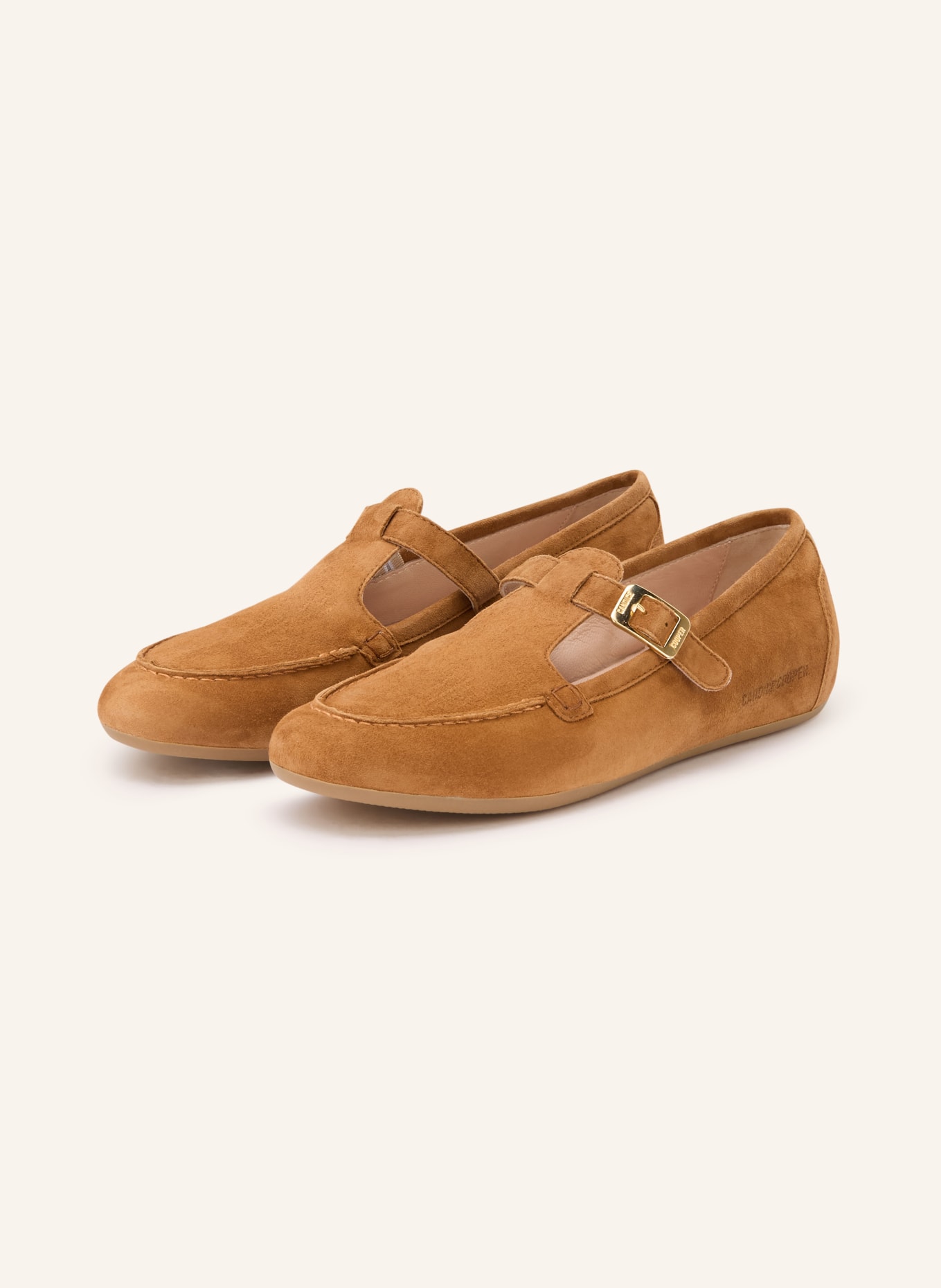 Candice Cooper Mary-Jane-Loafer ROCK MOK: BRAUN