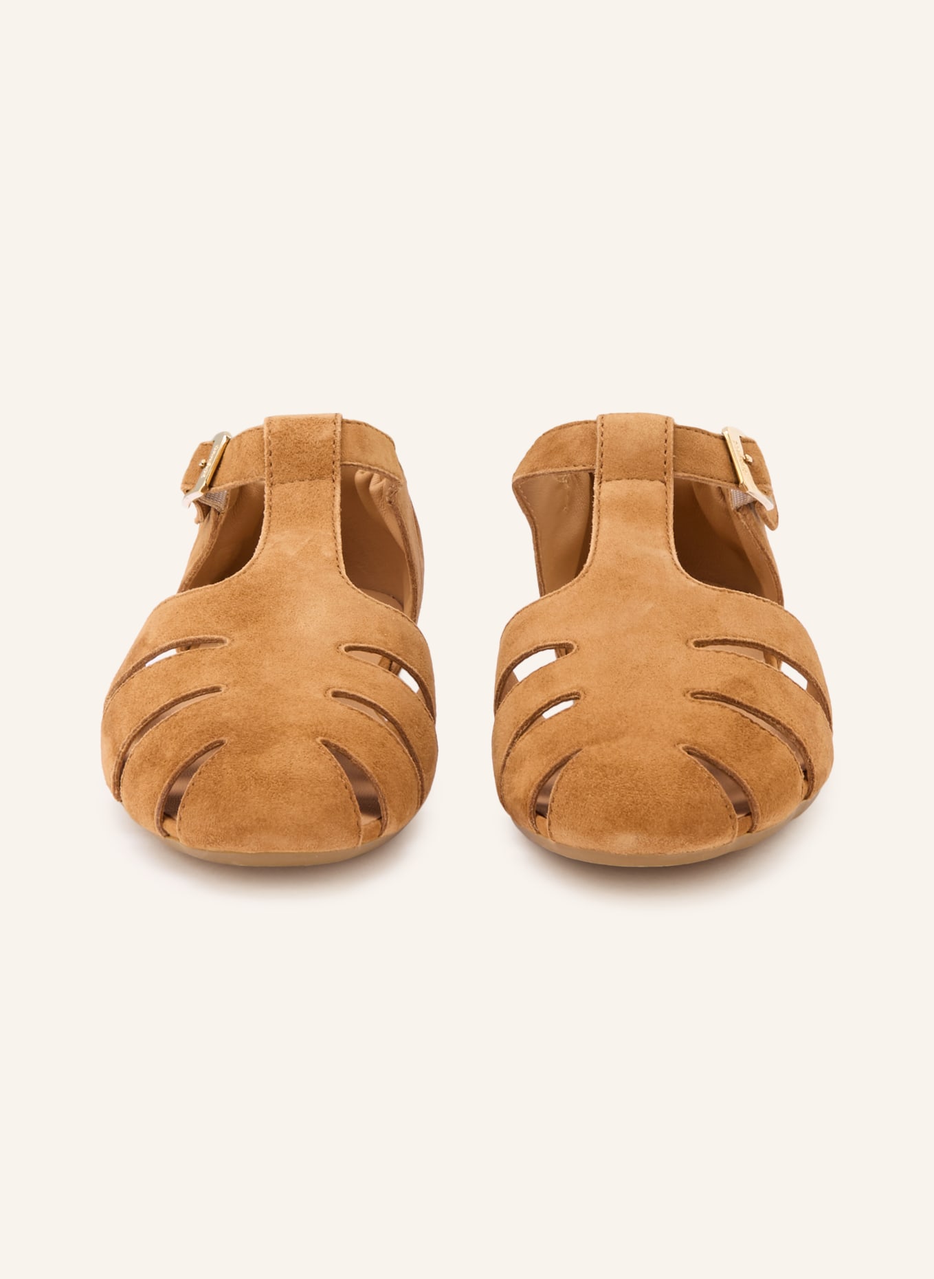 Candice Cooper ROCK T-BAR Sandals: BROWN