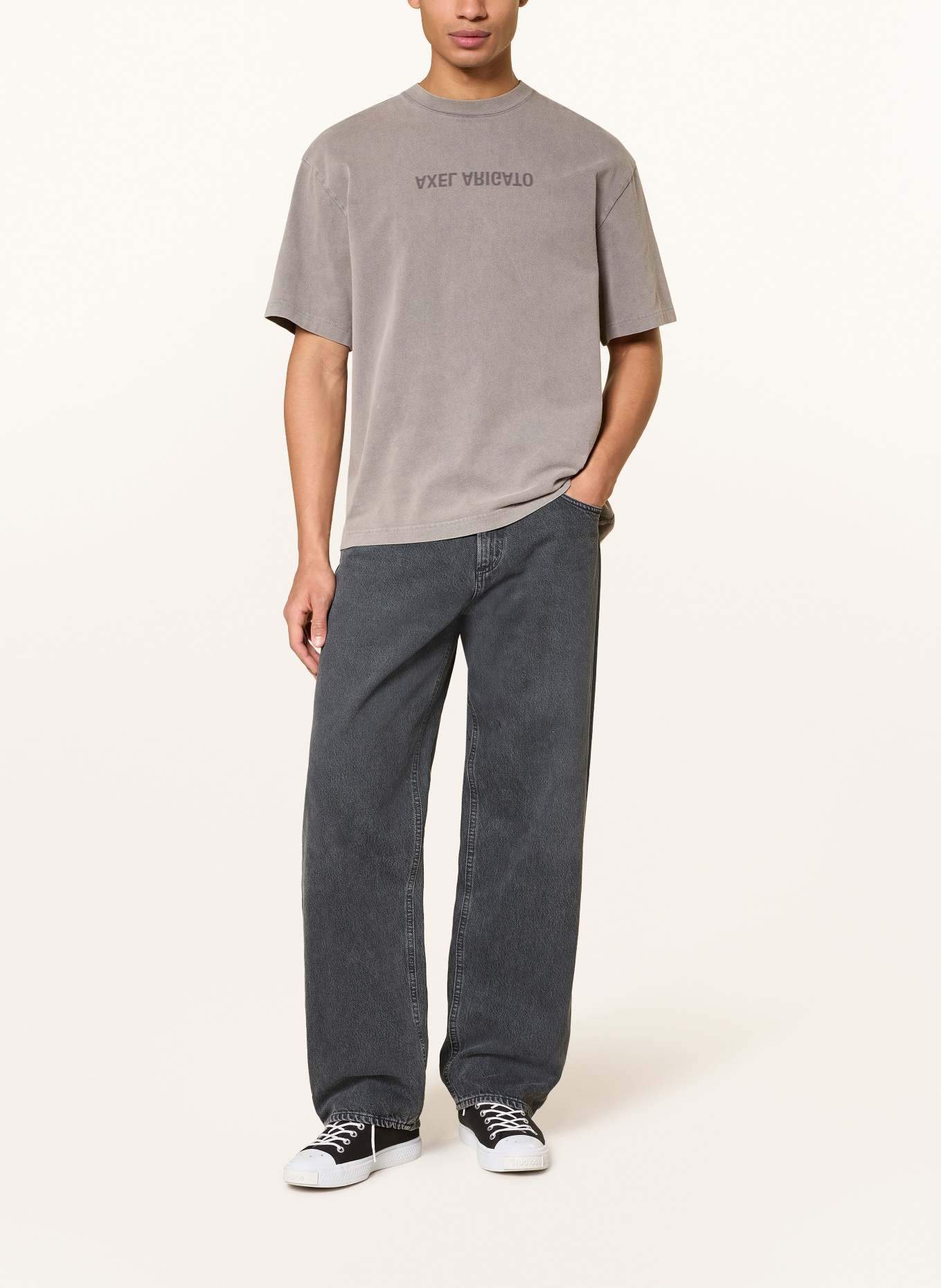 AXEL ARIGATO T-shirt DISTORT: GRAY