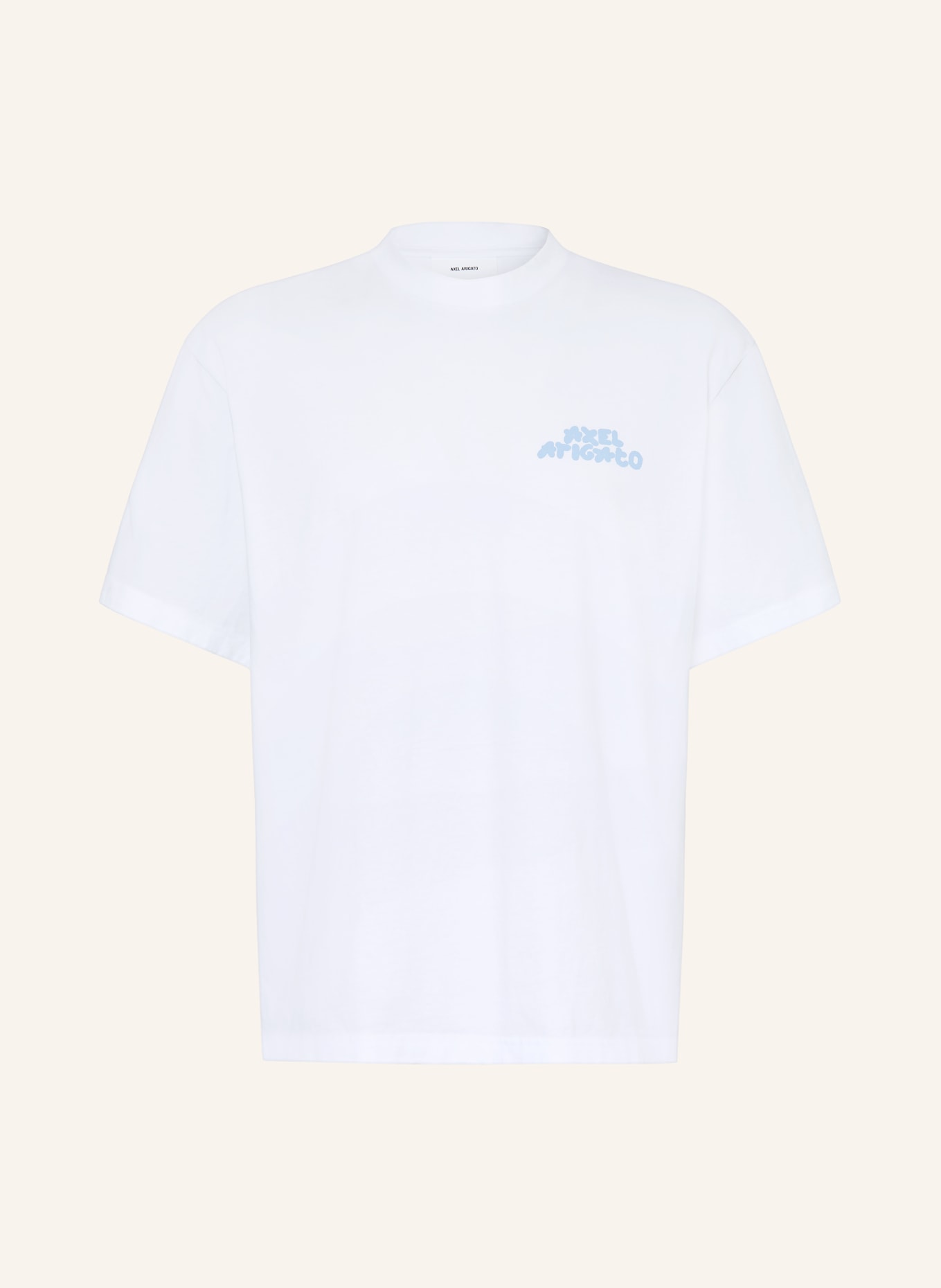 AXEL ARIGATO Tričko SOREN: BÍLÁ