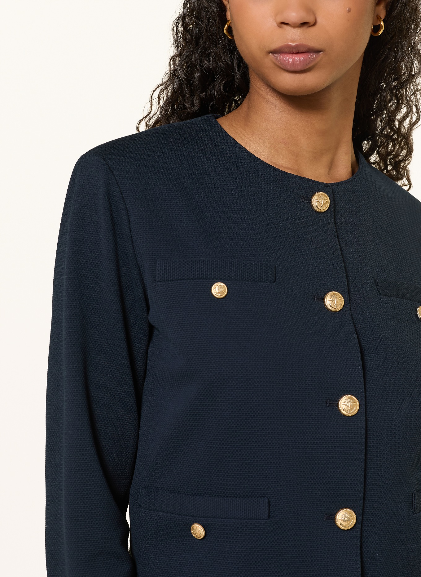 CIRCOLO 1901 Kastenjacke: DUNKELBLAU