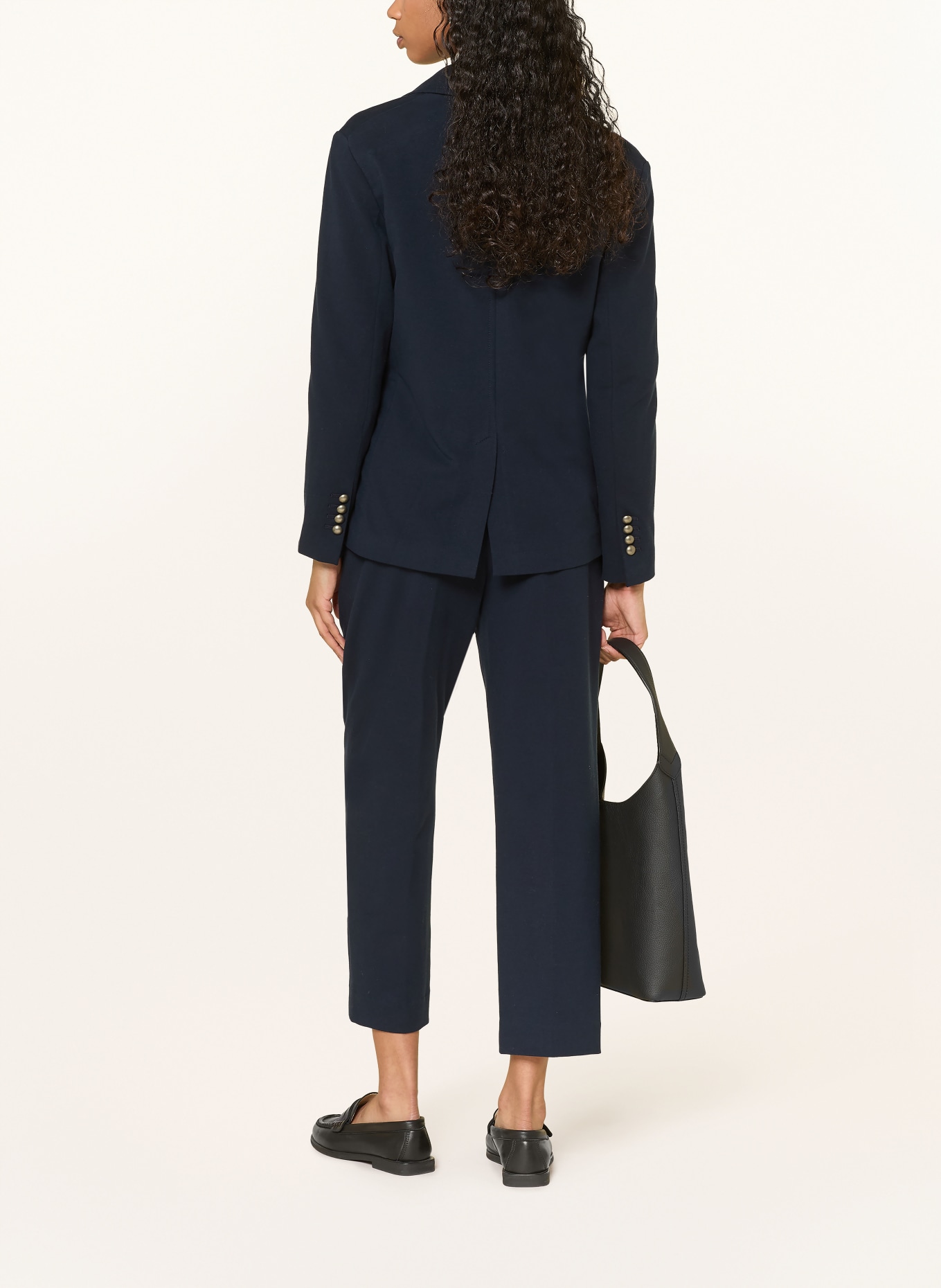 CIRCOLO 1901 7/8 kalhoty: TMAVĚ MODRÁ