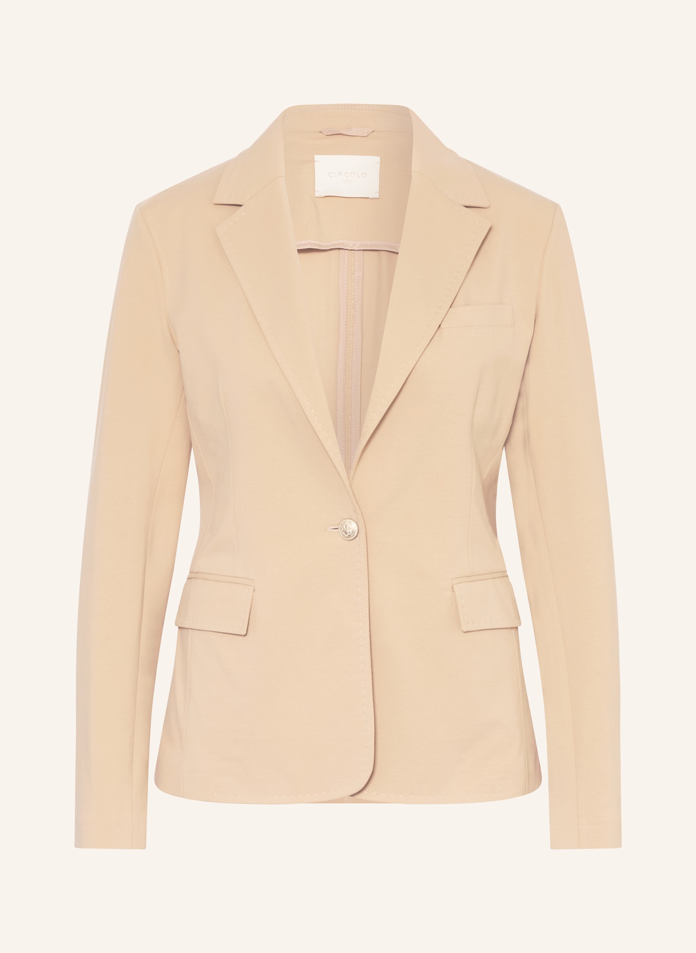 CIRCOLO 1901 Jerseyový sako: VELBLOUDÍ