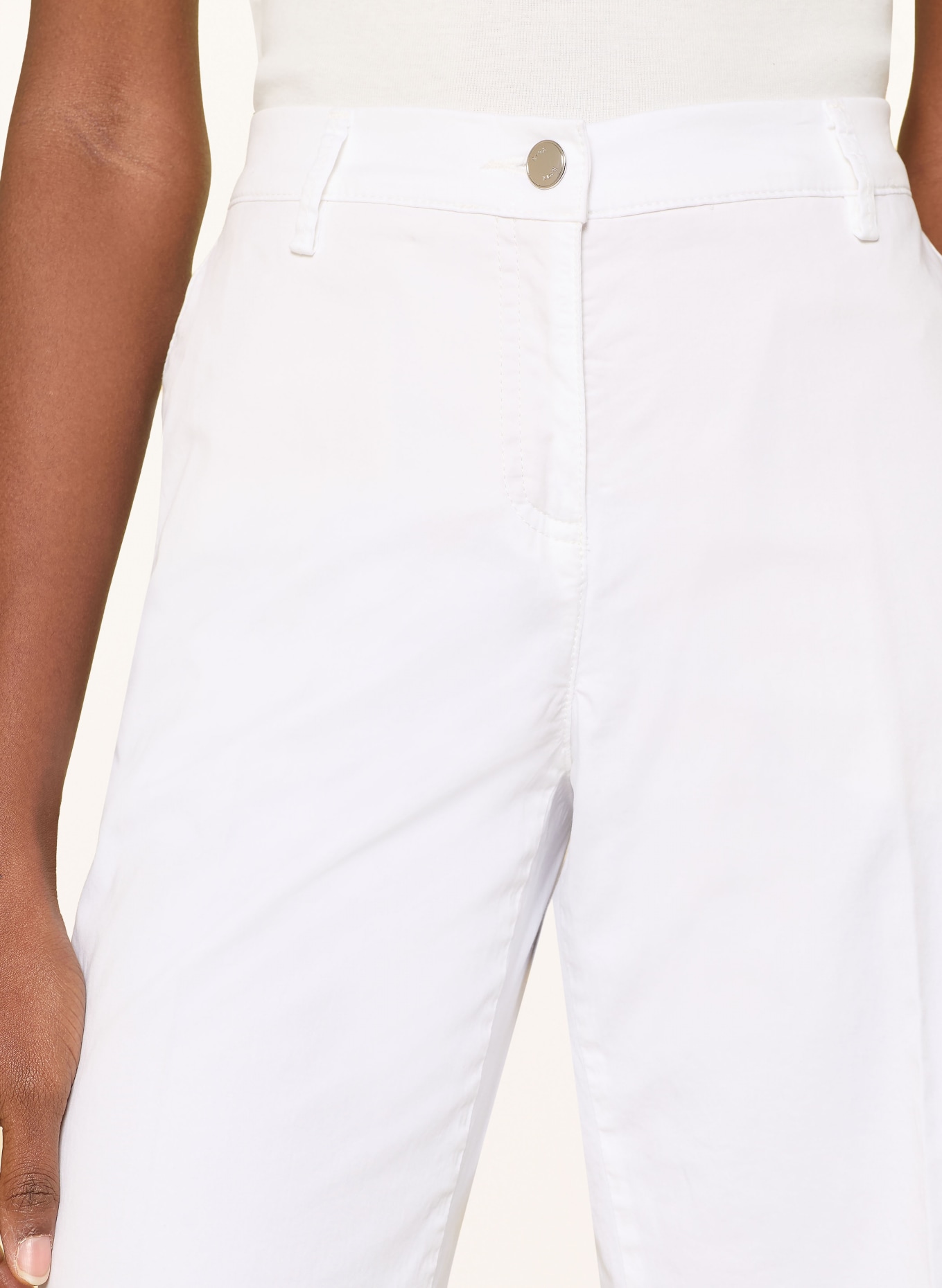 BRAX Bermudas MIA: WEISS