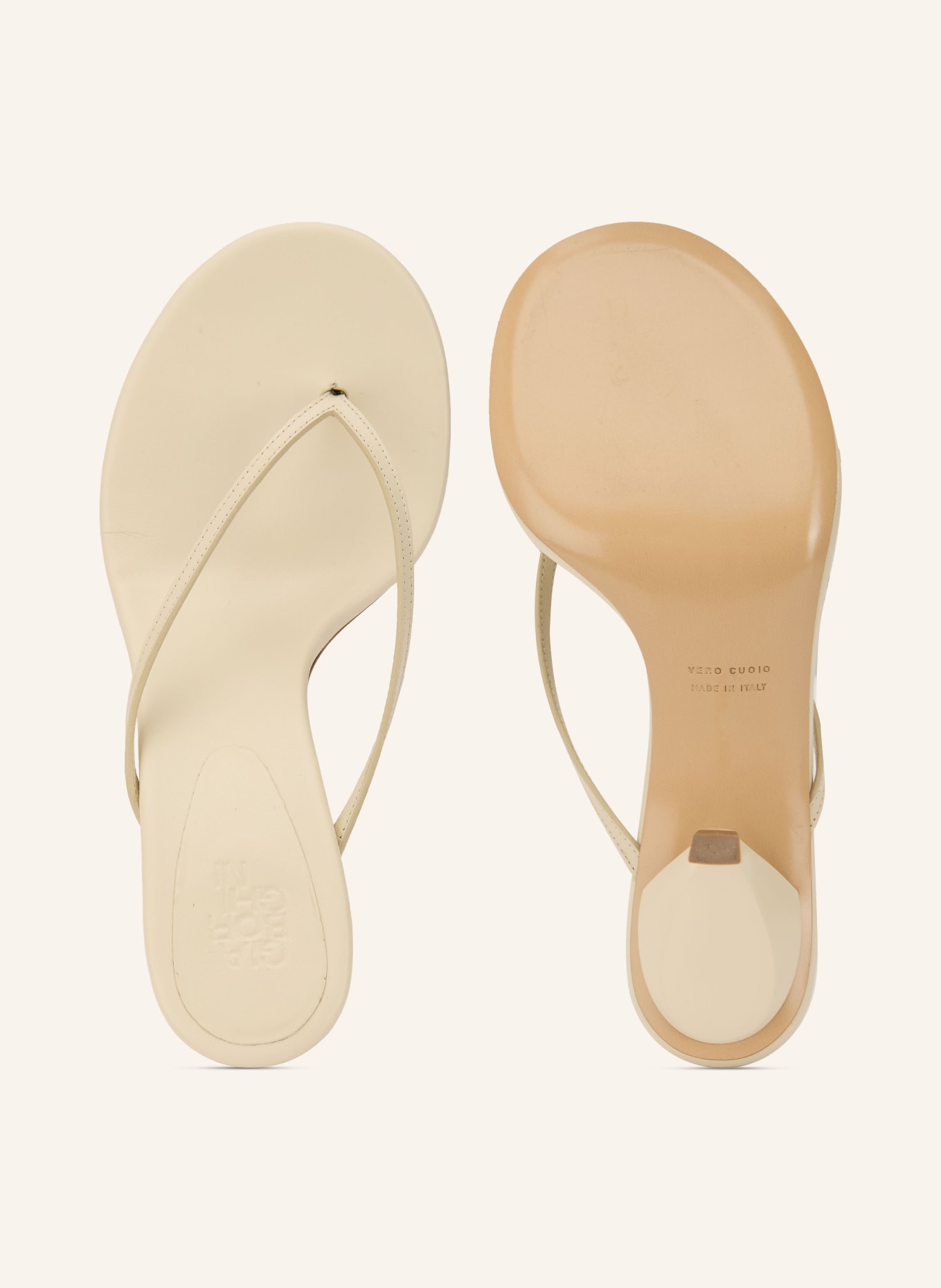 GIA BORGHINI Zehentrenner AURORINA: CREME