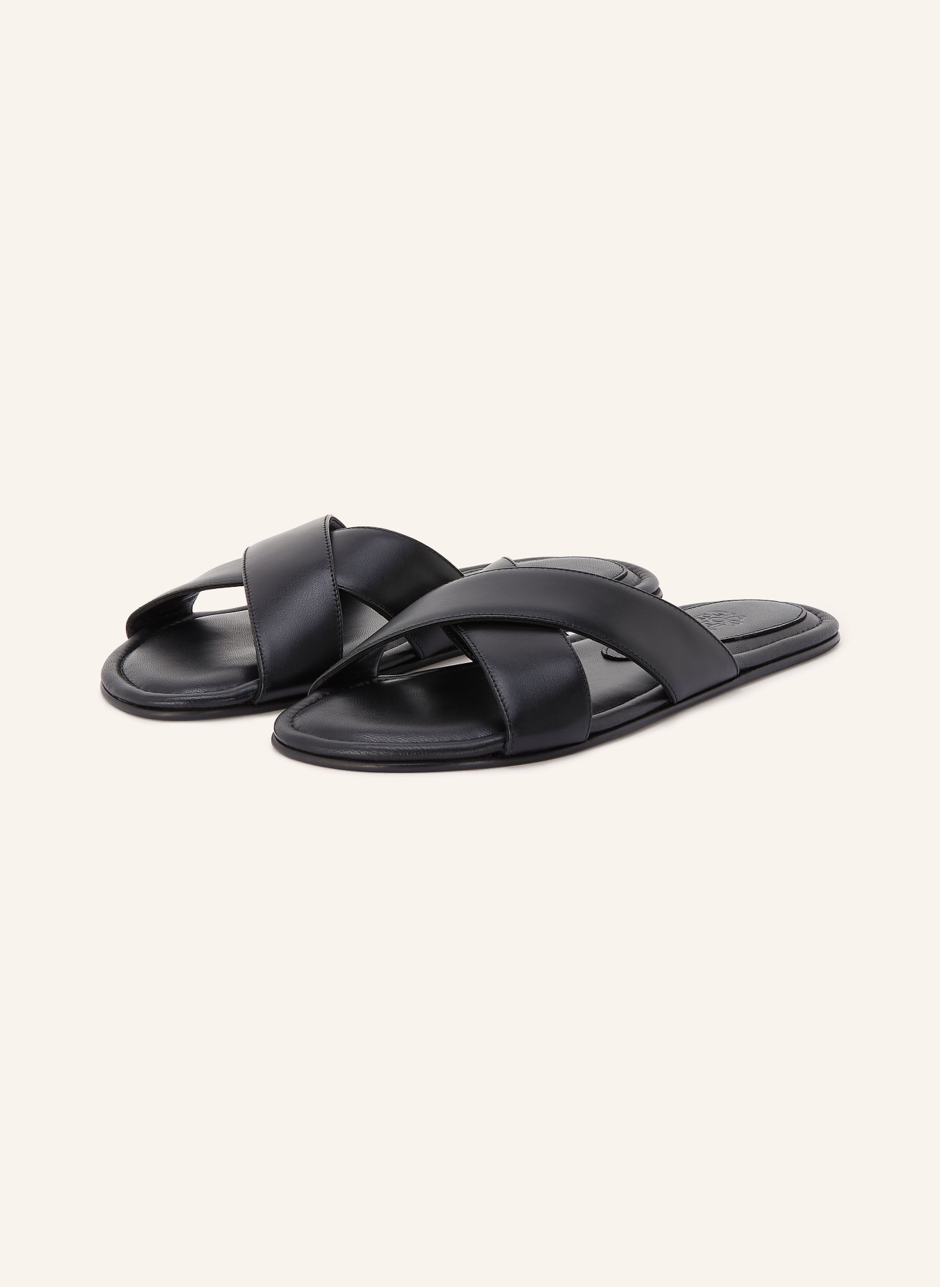 GIA BORGHINI Pantoletten HINA: SCHWARZ