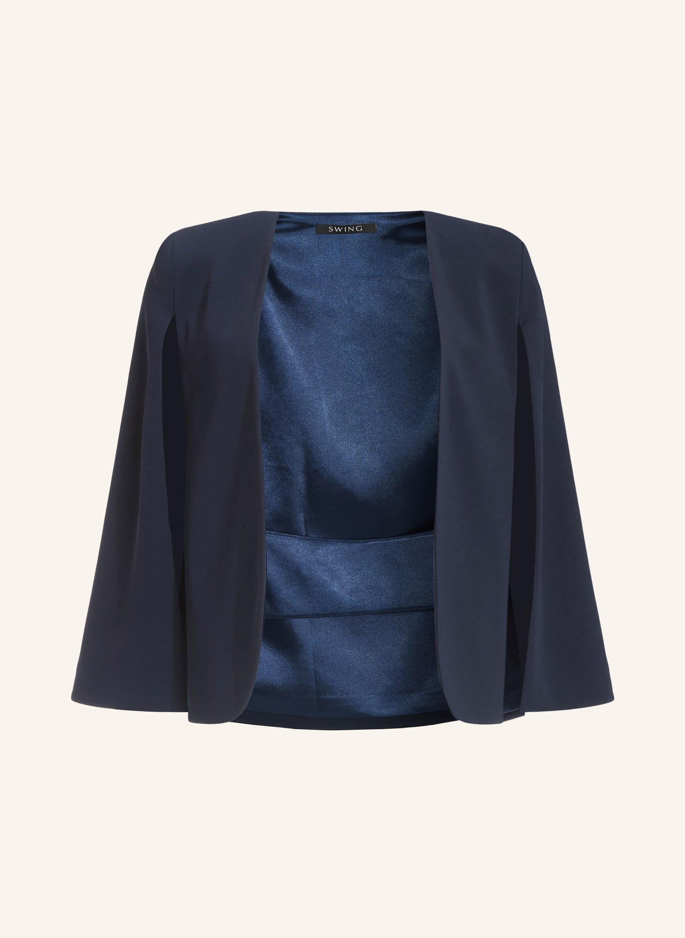 SWING Blazerweste: DUNKELBLAU