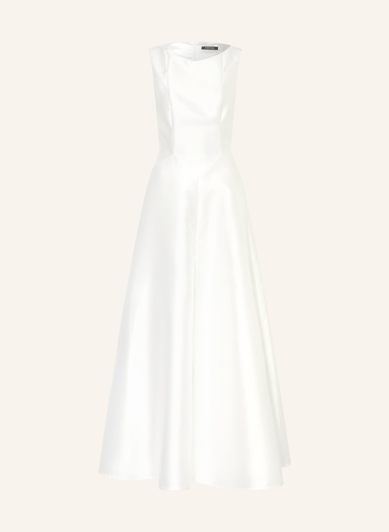 SWING večerní šaty: BÍLÁ