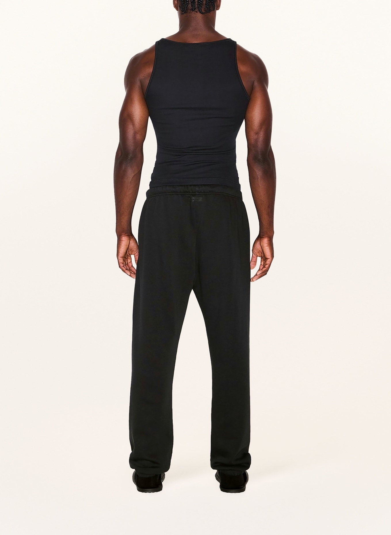 SKIMS Spodnie dresowe FLEECE LOUNGE: WASHED ONYX