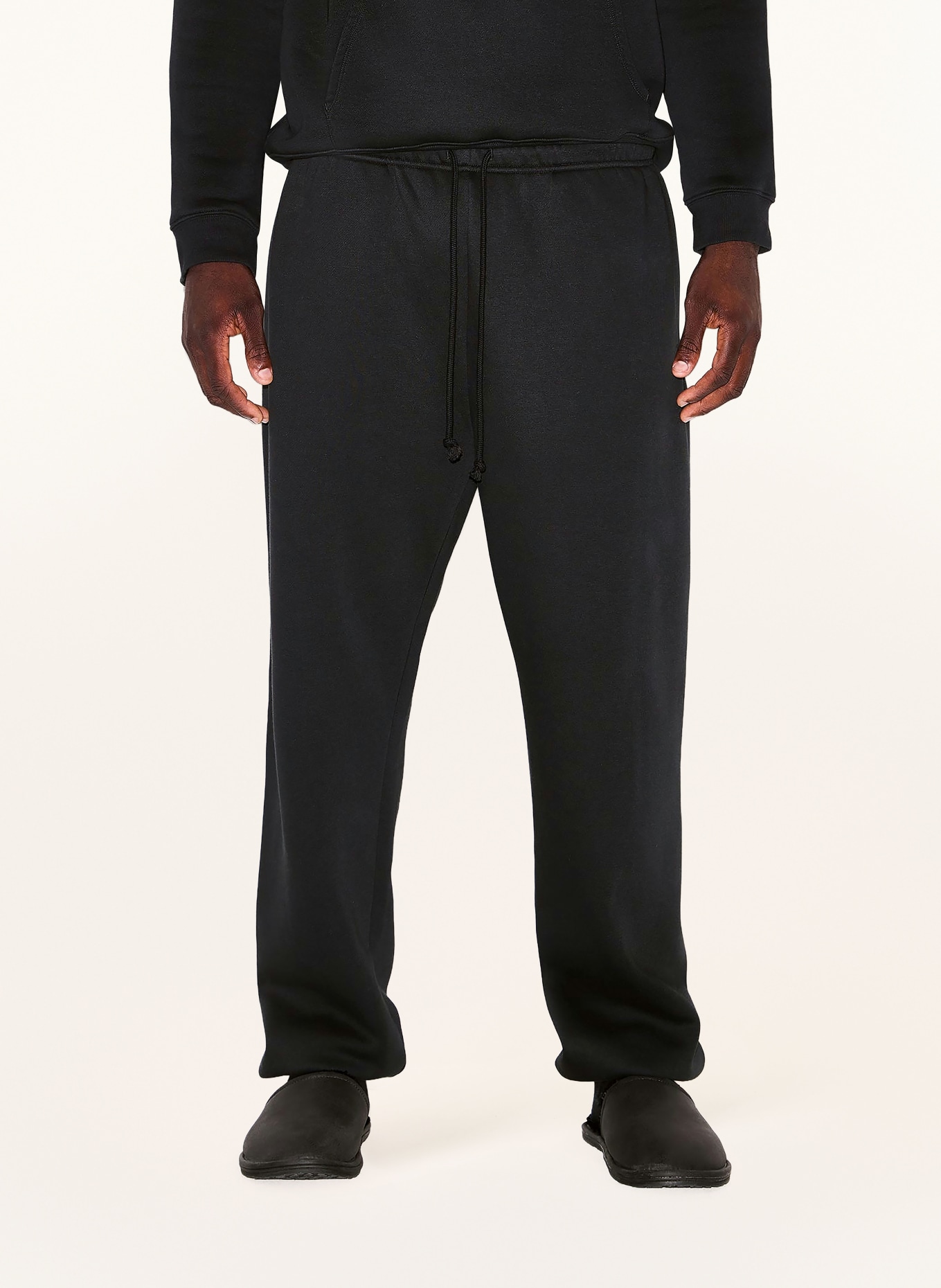 SKIMS Spodnie dresowe FLEECE LOUNGE: WASHED ONYX