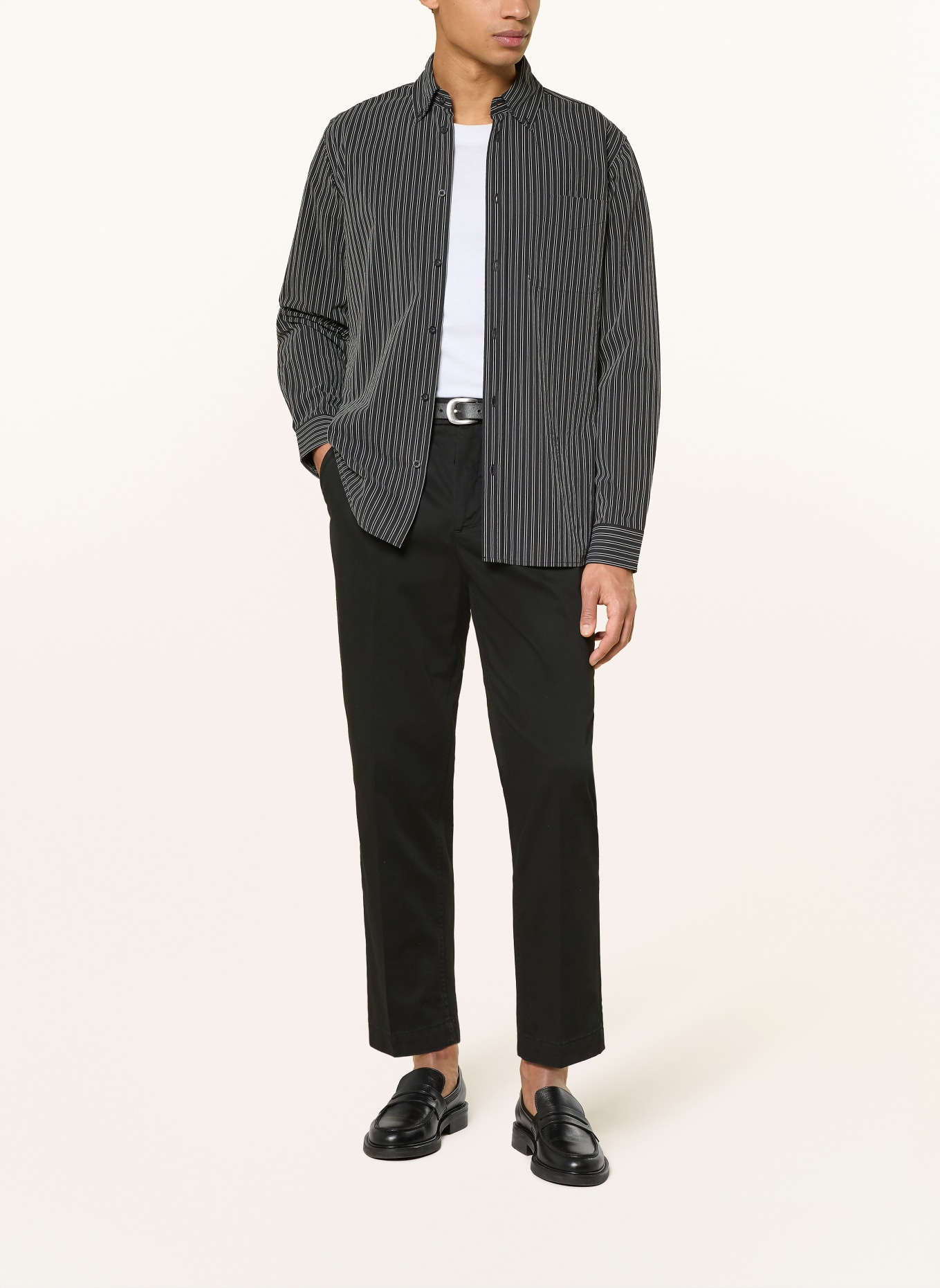 ARMEDANGELS Chino TAAMIR Regular Fit: SCHWARZ