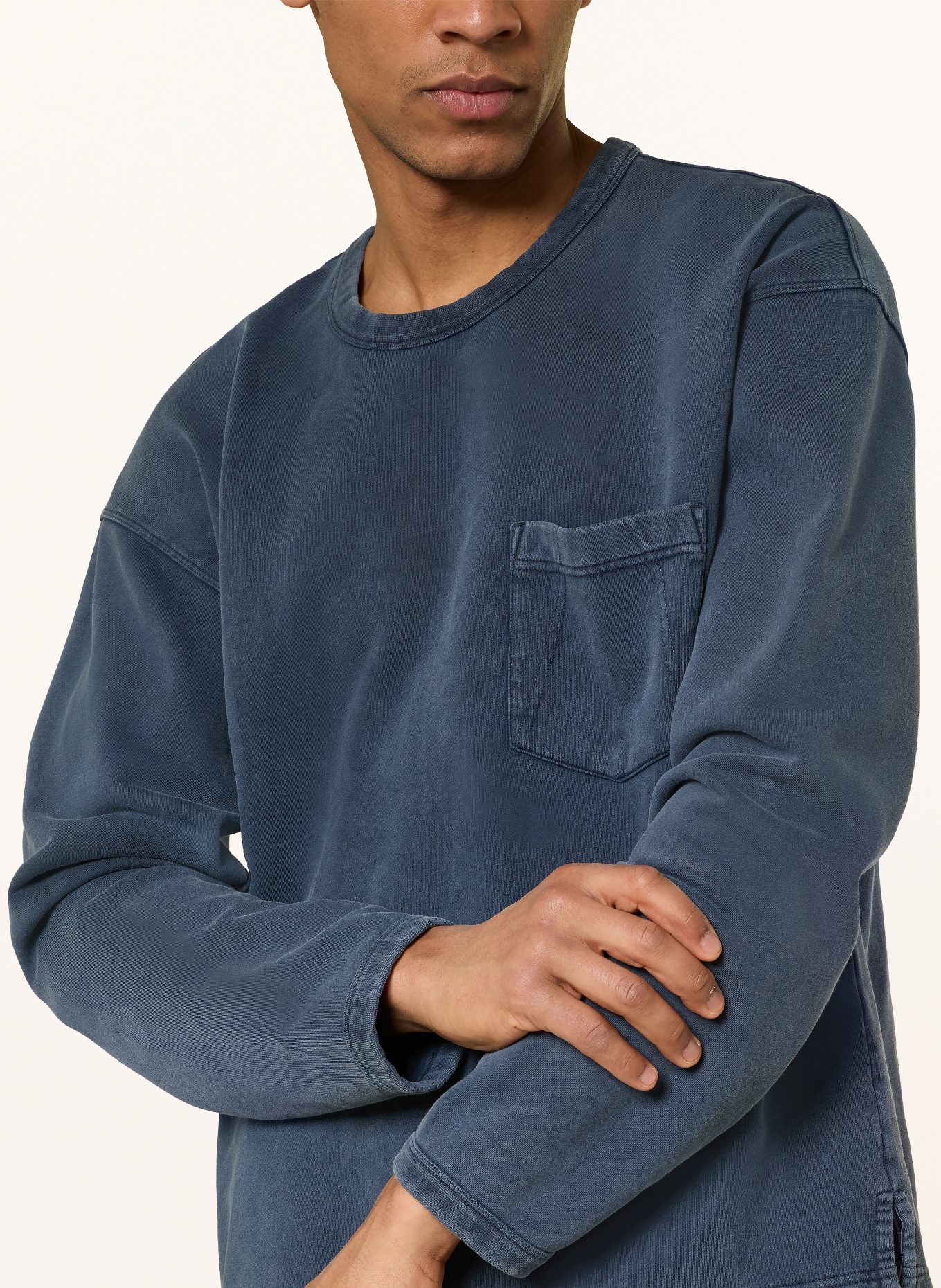 ARMEDANGELS ICONIC Å Sweatshirt: BLUE