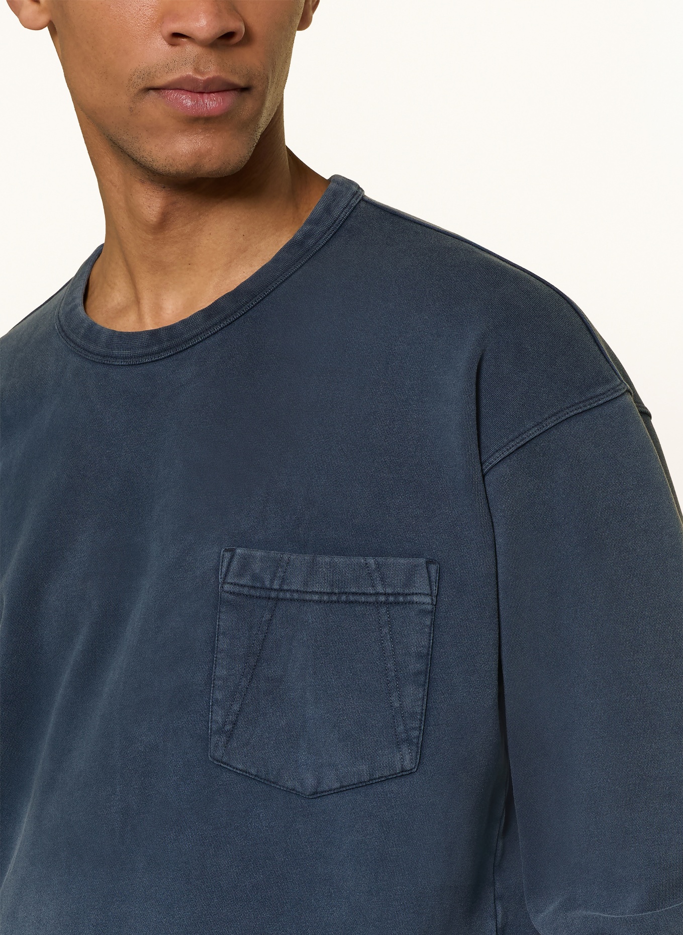 ARMEDANGELS ICONIC Å Sweatshirt: BLUE