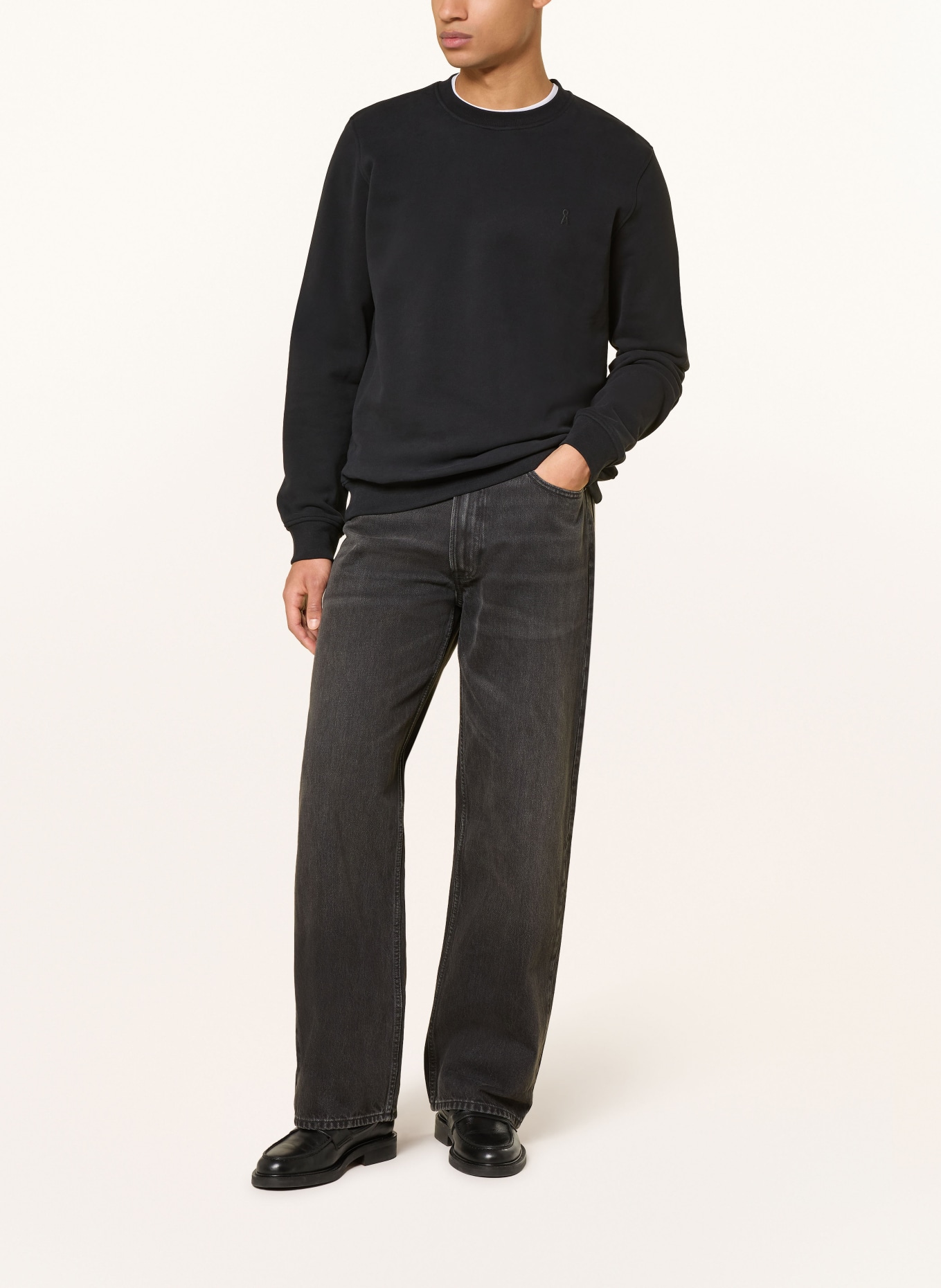 ARMEDANGELS Sweat-shirt BAARO LOOP: NOIR