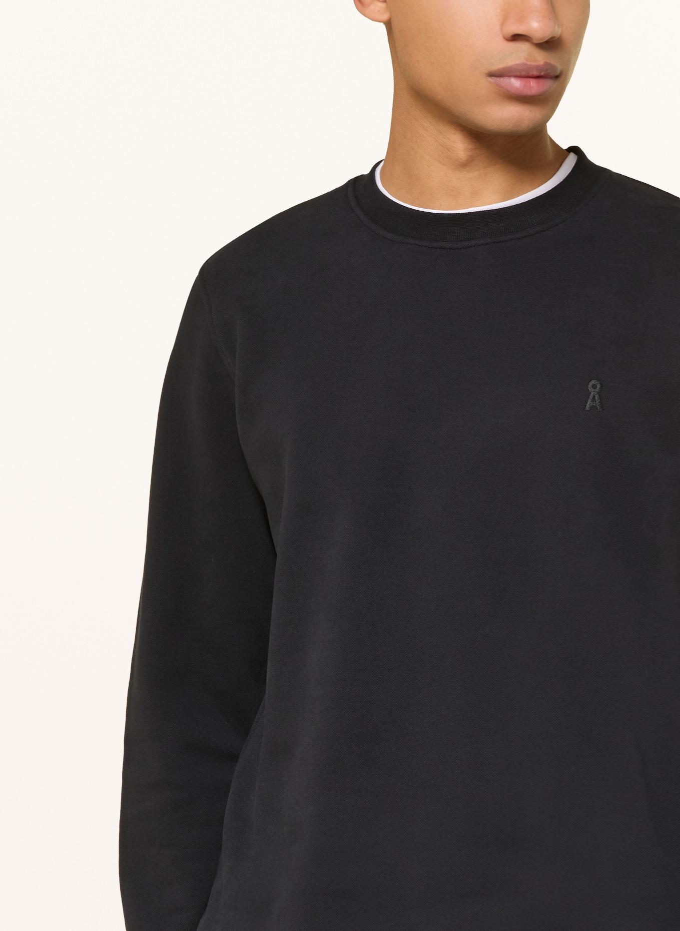 ARMEDANGELS Sweat-shirt BAARO LOOP: NOIR