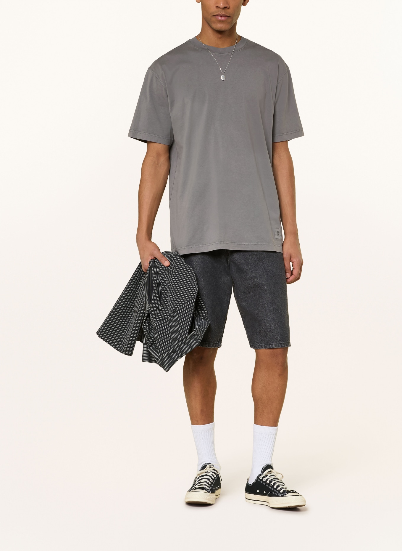 ARMEDANGELS T-Shirt MAARKOS: GRAU